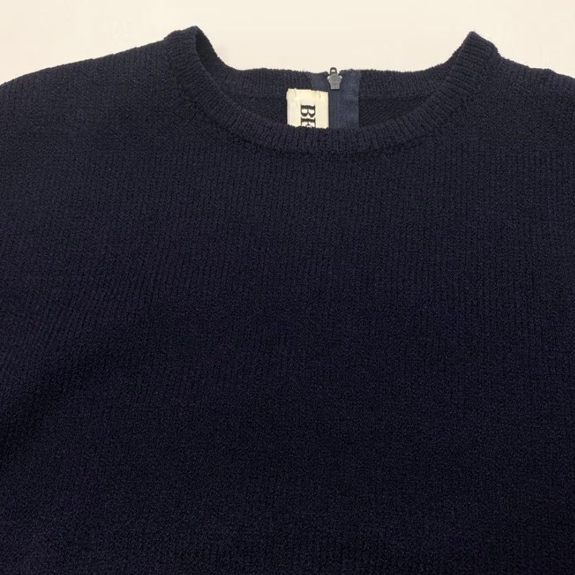 Vintage VINTAGE Beloux Sleeveless Sweater Vest Womens XL Navy Blue Pullover Tight Knit Size XL / US 12-14 / IT 48-50 - 3 Thumbnail