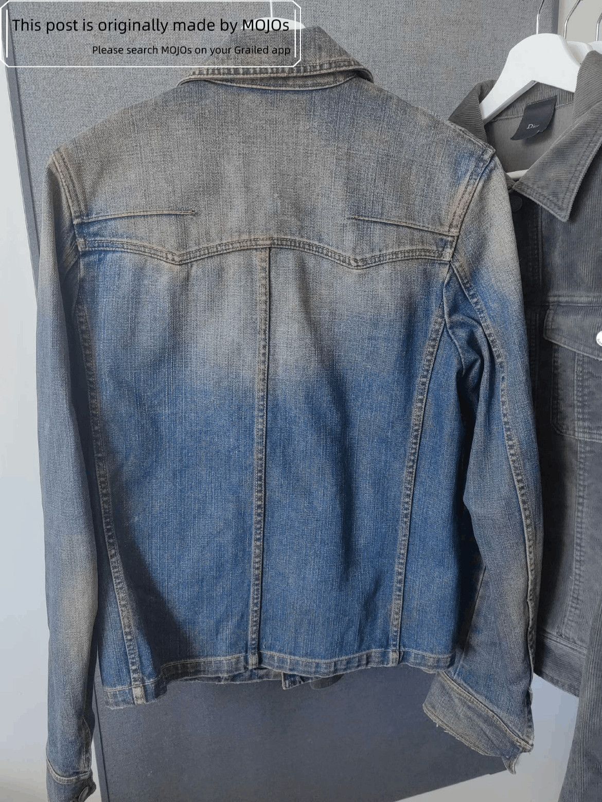 Dior Sz 44 Dior Homme 05SS Waxed Denim Jacket Size US S / EU 44-46 / 1 - 2 Thumbnail