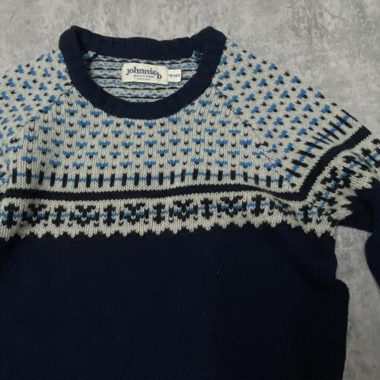 Other Navy and white Johnnie & Jack sweater #preppy Size US XS / EU 42 / 0 - 3 Thumbnail