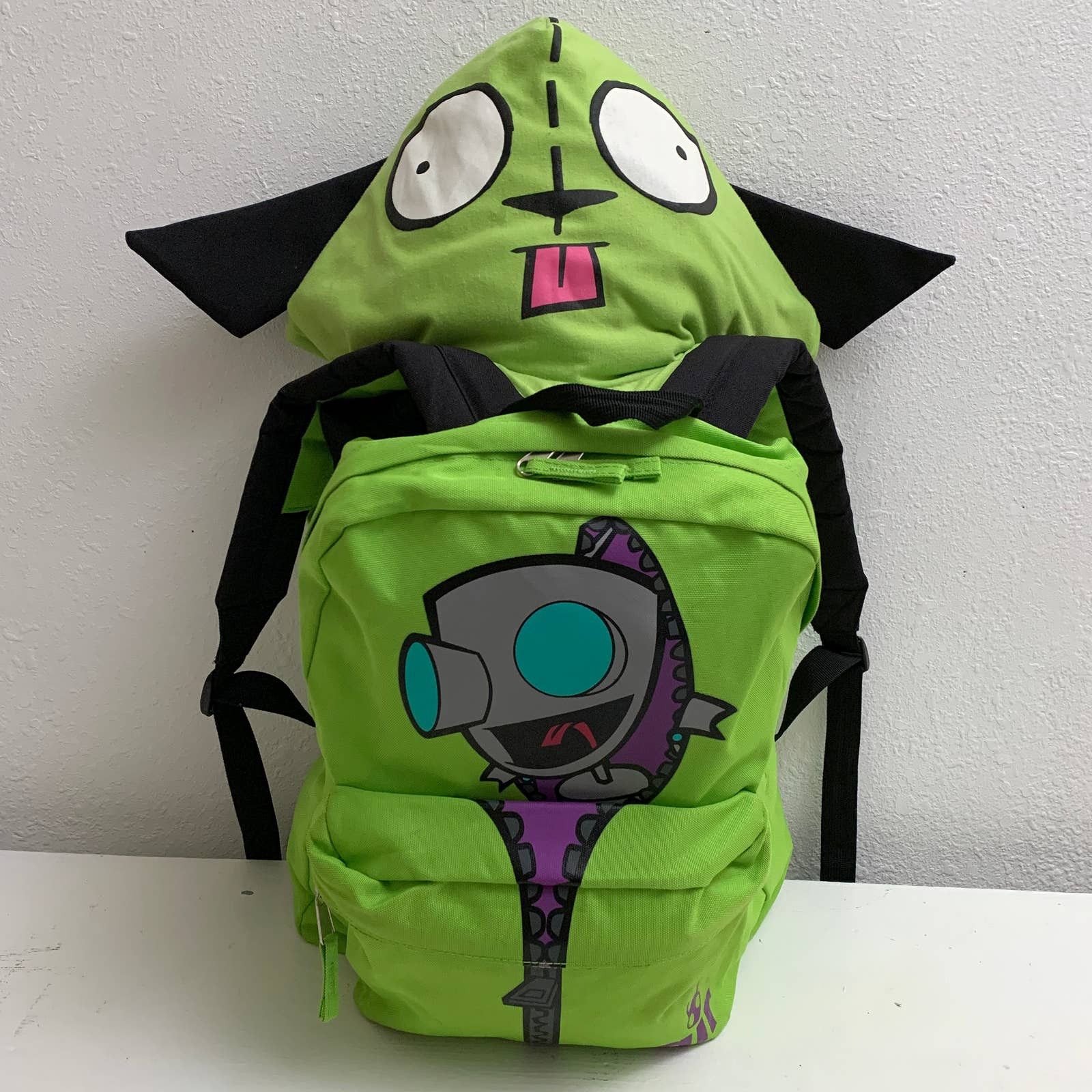 Nickelodeon Vintage Invader Zim Hooded Gir Backpack Grailed