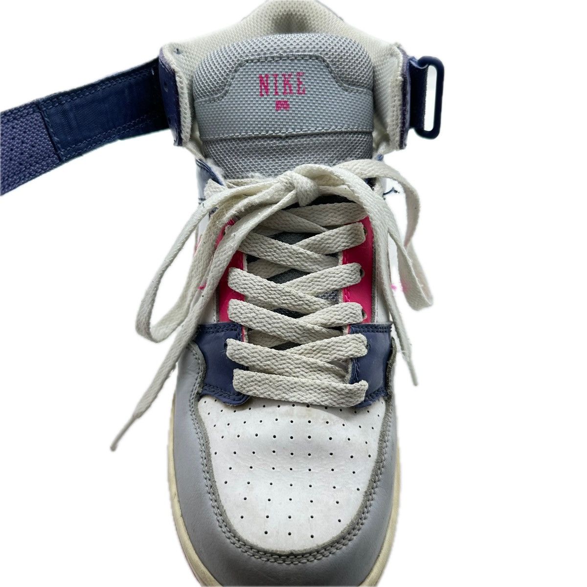 Nike Nike SB Morgan Shoes Youth 6Y Pink White Lace Up Velcro Shoe Size US 6 / IT 36 - 5 Thumbnail