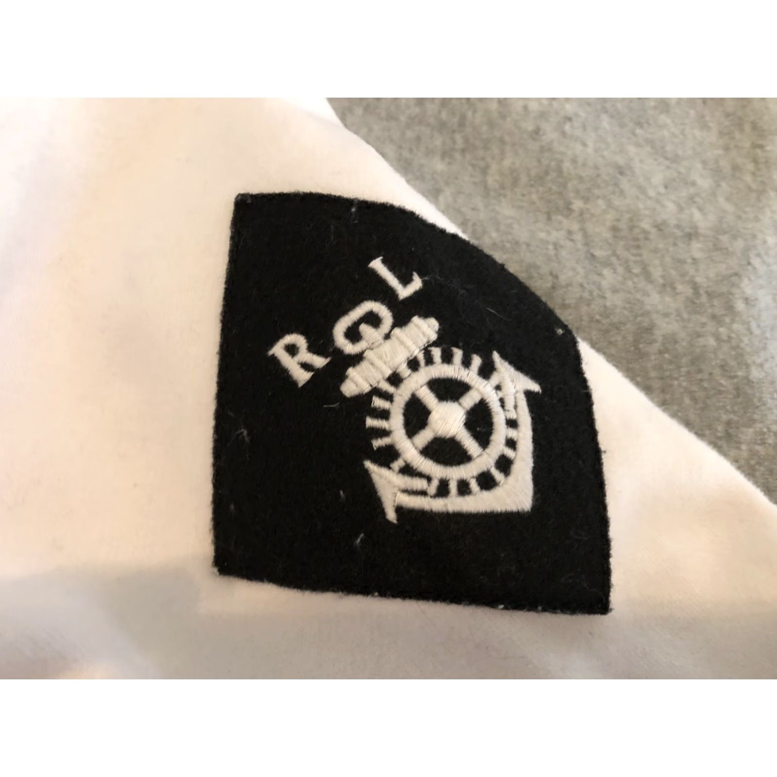 Polo Ralph Lauren VINTAGE Polo Ralph Lauren Nautical Anchor White Jacket Mens XL Hooded Full Zip Cotton Blend Button Size US XL / EU 56 / 4 - 2 Thumbnail