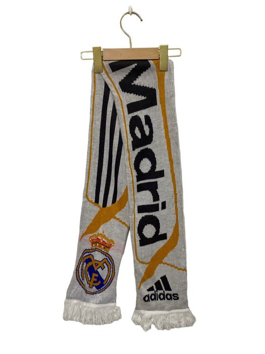 Adidas 💥VINTAGE ADIDAS REAL MADRID CLUB Muffler scarf | Grailed