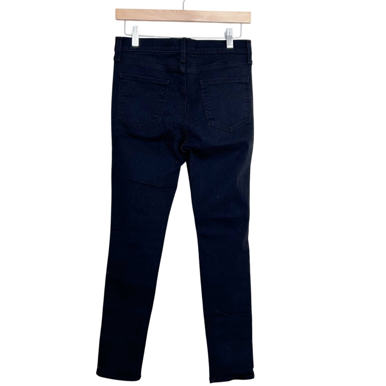 Veronica Beard Veronica Beard Raven Debbie 10" Skinny Button Fly Jeans 27 Size 27" / US 4 / IT 40 - 6 Thumbnail