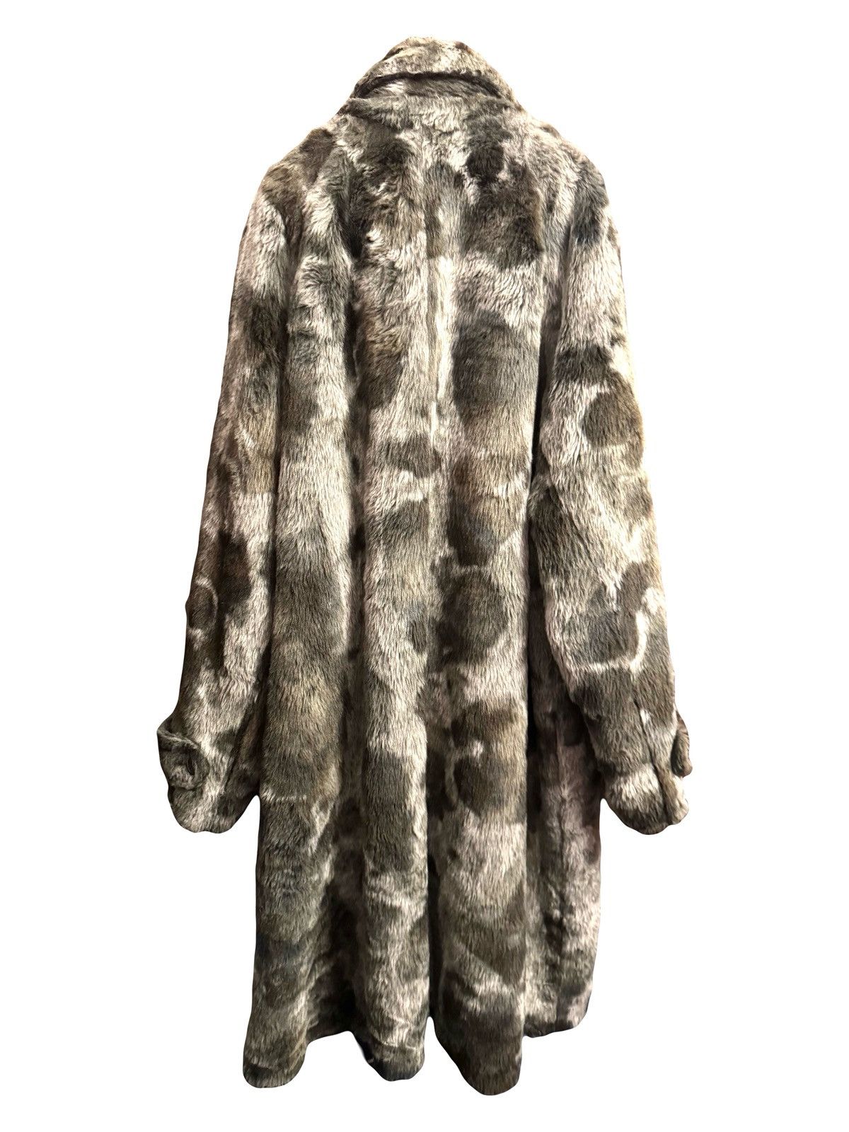 Balenciaga balenciaga faux fur printed runway coat men 46 oversized Size US S / EU 44-46 / 1 - 7 Thumbnail