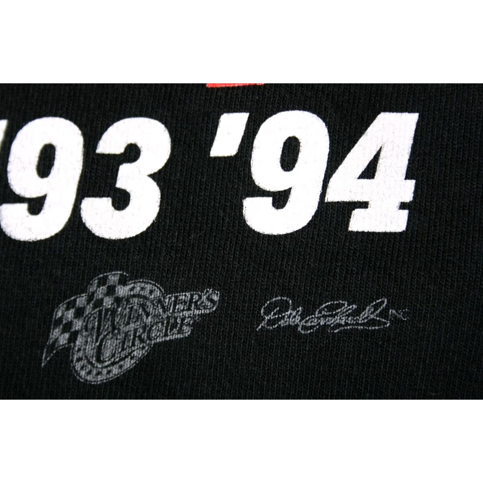Vintage VINTAGE WINNER'S CIRCLE Dale Earnhardt Winston Cup Champ T-Shirt Men M Black Cotton Crew Neck Short Sleeve 1990s Size US M / EU 48-50 / 2 - 6 Thumbnail