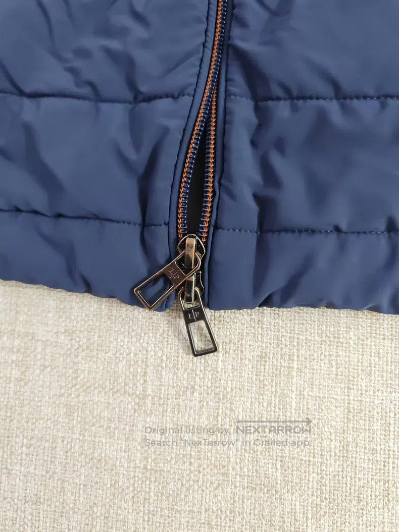 Loro Piana Loro Piana Men's down jacket blazer, dark blue, rain syste Size US L / EU 52-54 / 3 - 7 Thumbnail