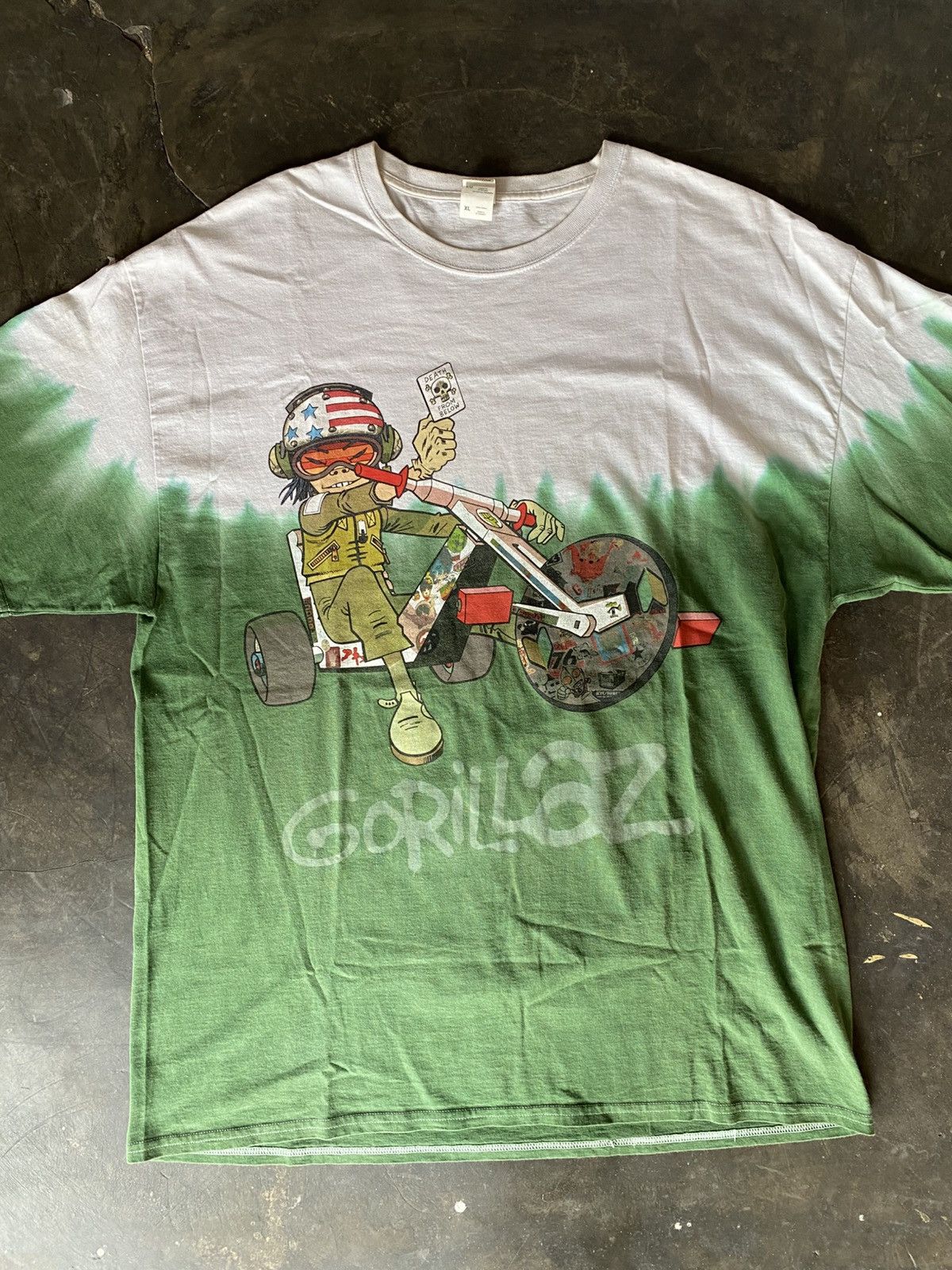 Band Tees Gorillaz Tie Dyed Size US XL / EU 56 / 4 - 1 Thumbnail