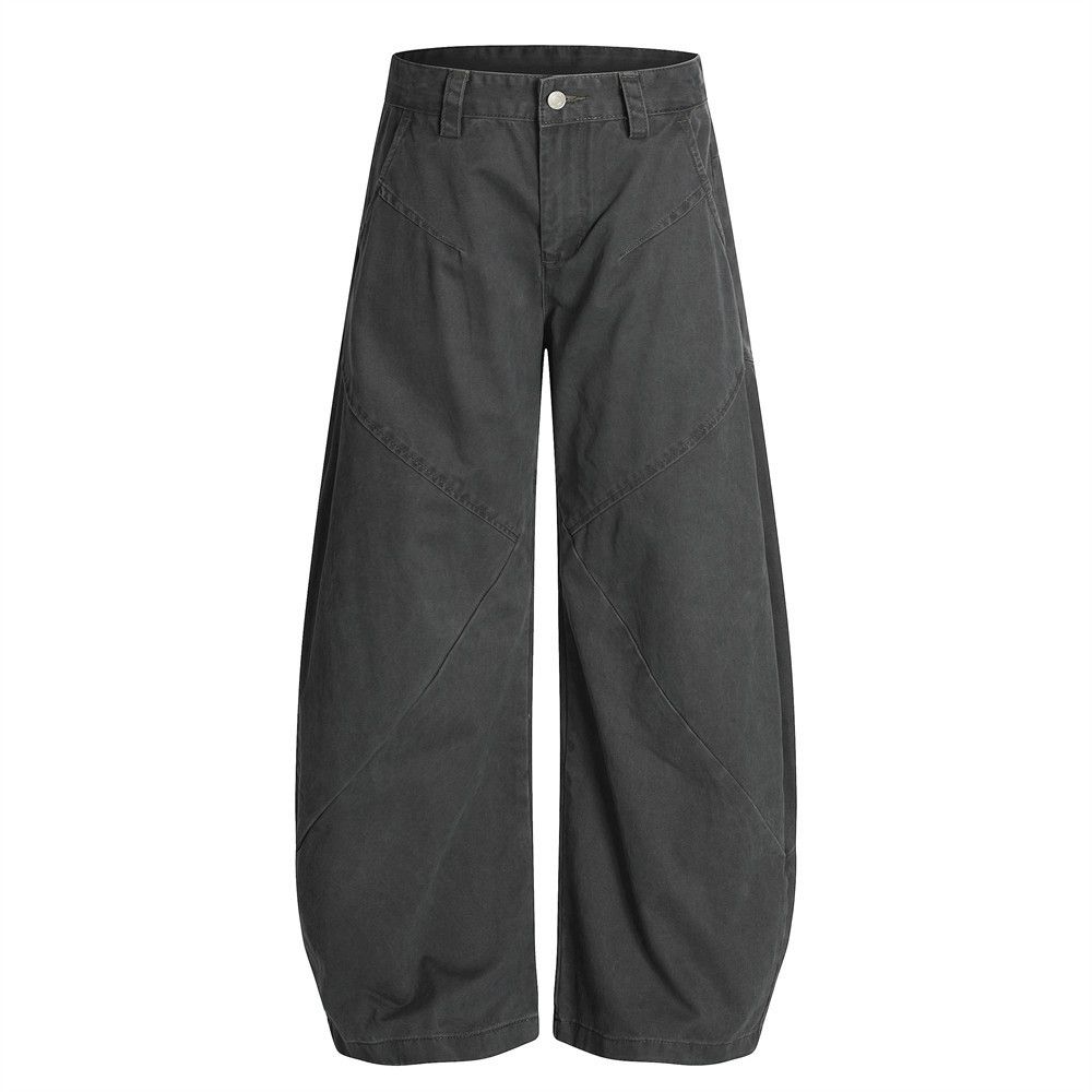 Japanese Brand × Vintage Men's high street stitching wide leg scimitar casual pants Size US 32 / EU 48 - 1 Thumbnail