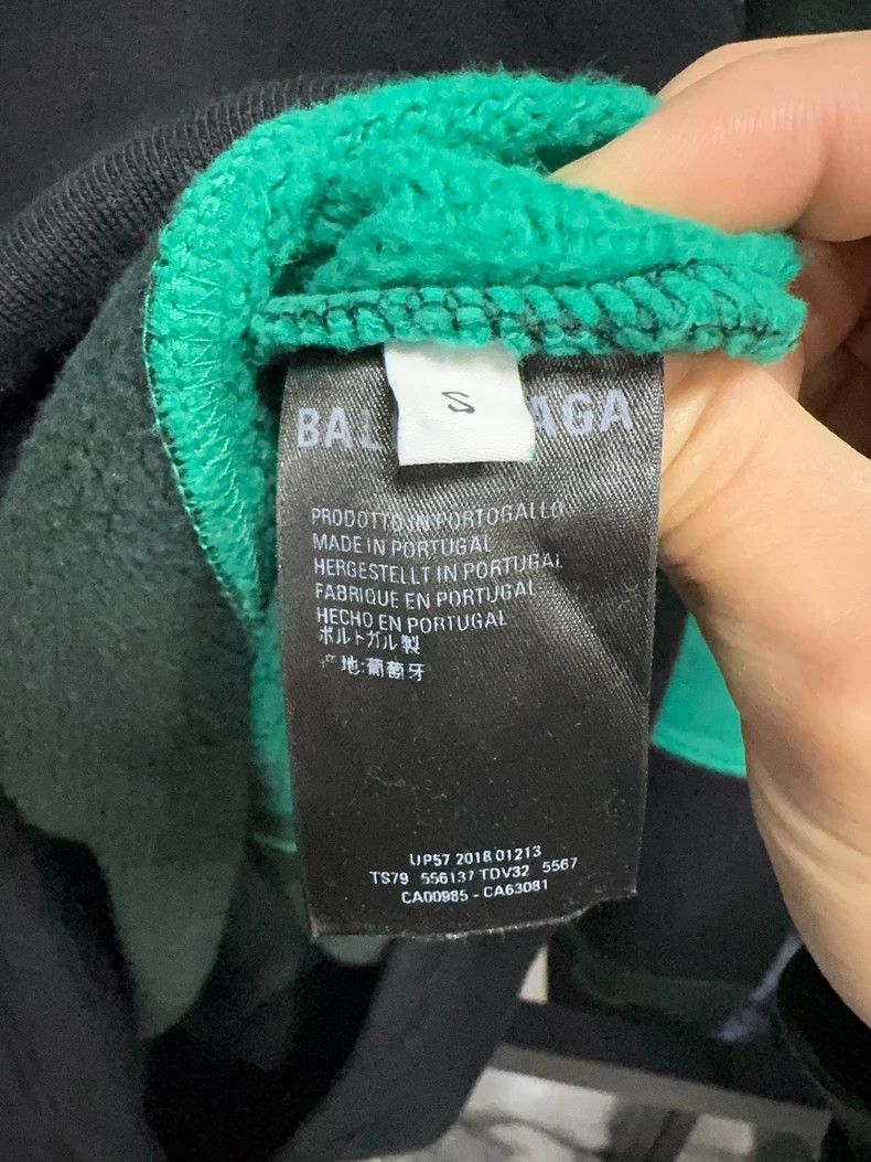 Balenciaga Balenciaga Patchwork plaid striped hoodie 2501-Nextarrow Size US S / EU 44-46 / 1 - 4 Thumbnail