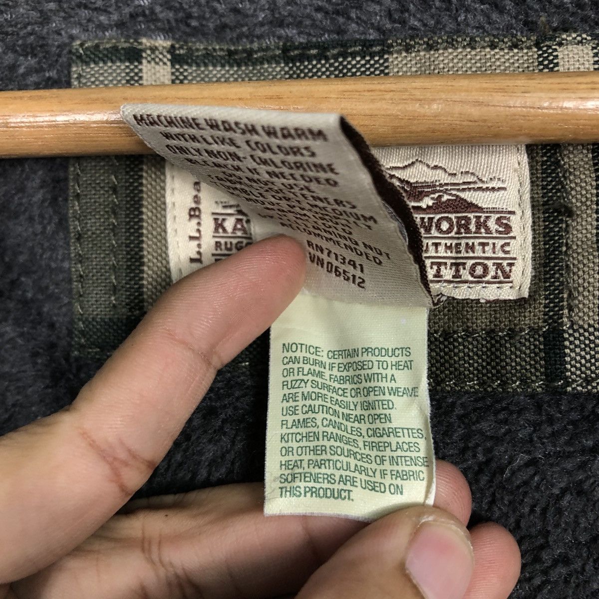 Japanese Brand Vintage Chore Jacket Plaid Blanket Katahdin Iron Work Tartan Size US M / EU 48-50 / 2 - 21 Thumbnail