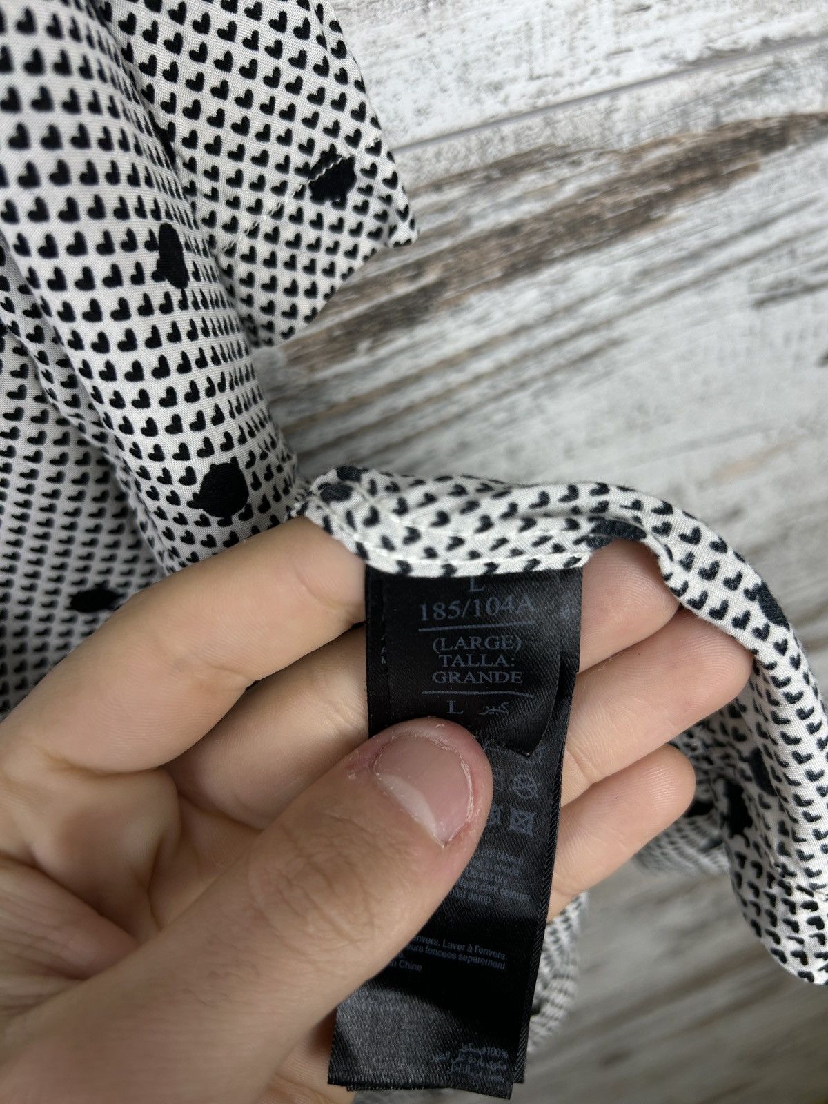 Allsaints Mens AllSaints Hawaiian amour SS Shirts button up luxury y2k Size US L / EU 52-54 / 3 - 9 Thumbnail