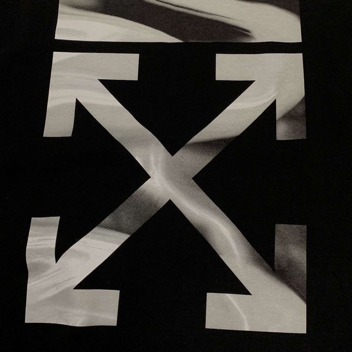 Off-White Off White Small Liquid Arrows Black Sweatshirt Crewneck Size US S / EU 44-46 / 1 - 3 Thumbnail
