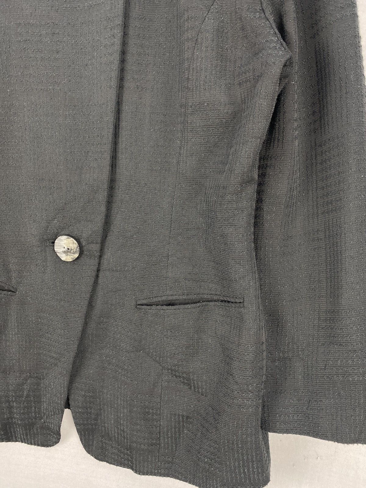 Japanese Brand Vintage Y2K Pat Hogue Padded Shoulder Coat Jacket Size S / US 4 / IT 40 - 3 Thumbnail