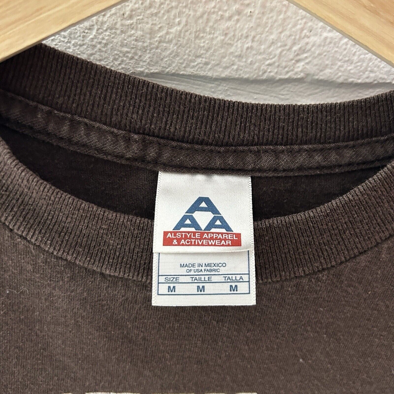 AAA The Beatles Band AAA Short Sleeve T-Shirt Brown "Let it Be" Size US M / EU 48-50 / 2 - 4 Thumbnail
