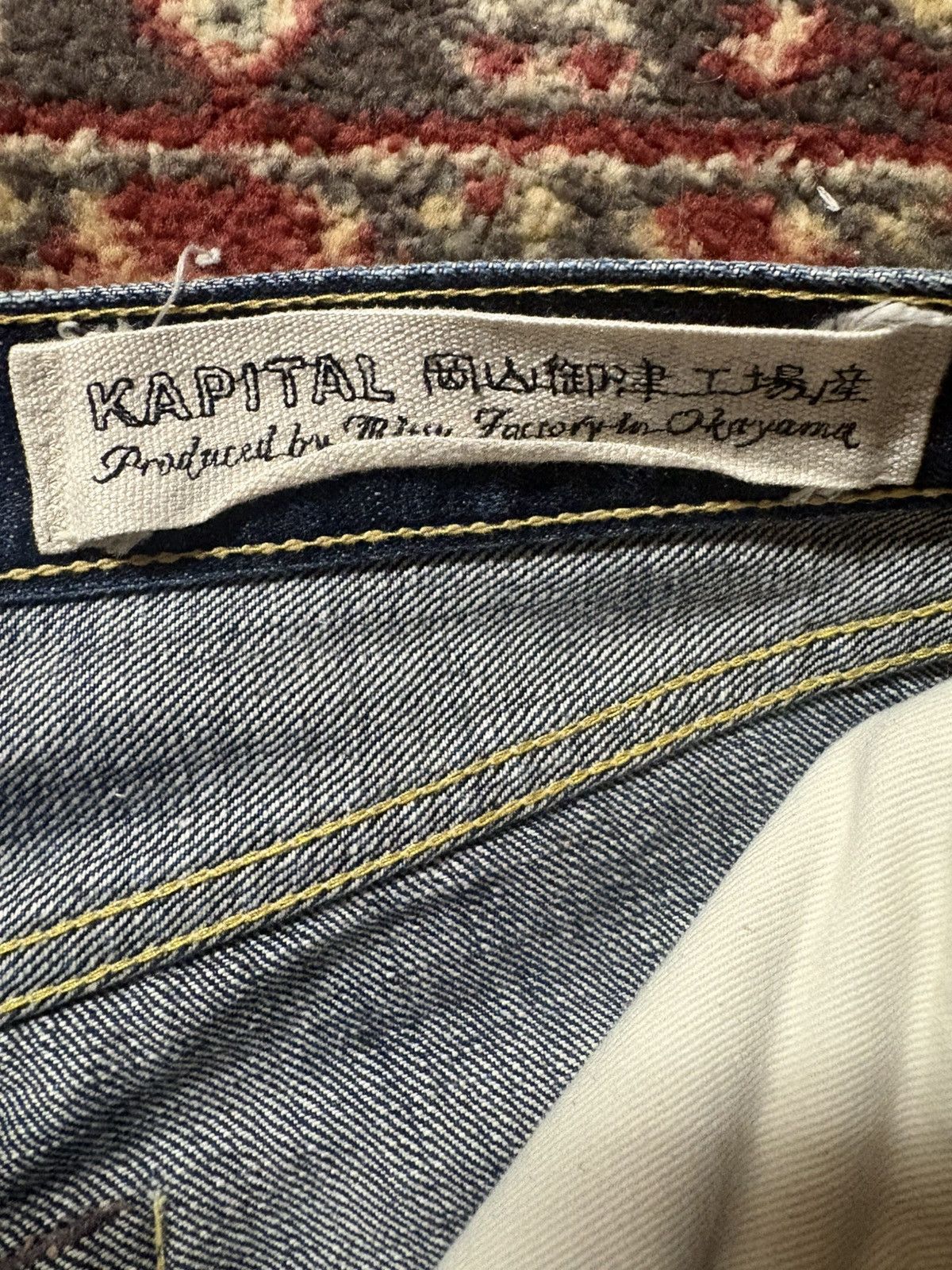 Kapital Kapital Selvedge Slim Fit Denim Size US 29 - 3 Thumbnail