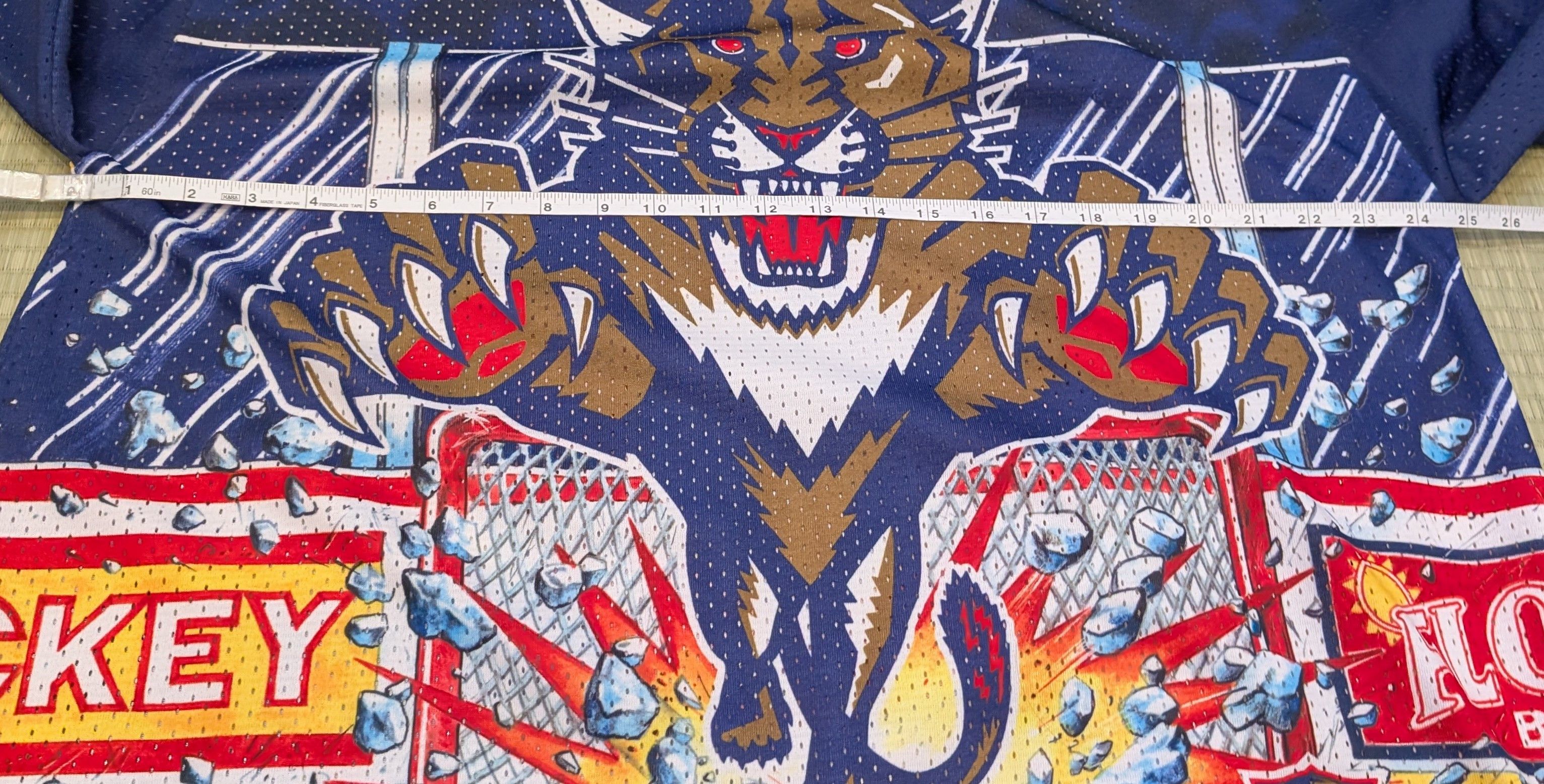 Ccm VTG CCM NHL Florida Panthers All Over Print Hockey Jersey Size US XL / EU 56 / 4 - 3 Thumbnail