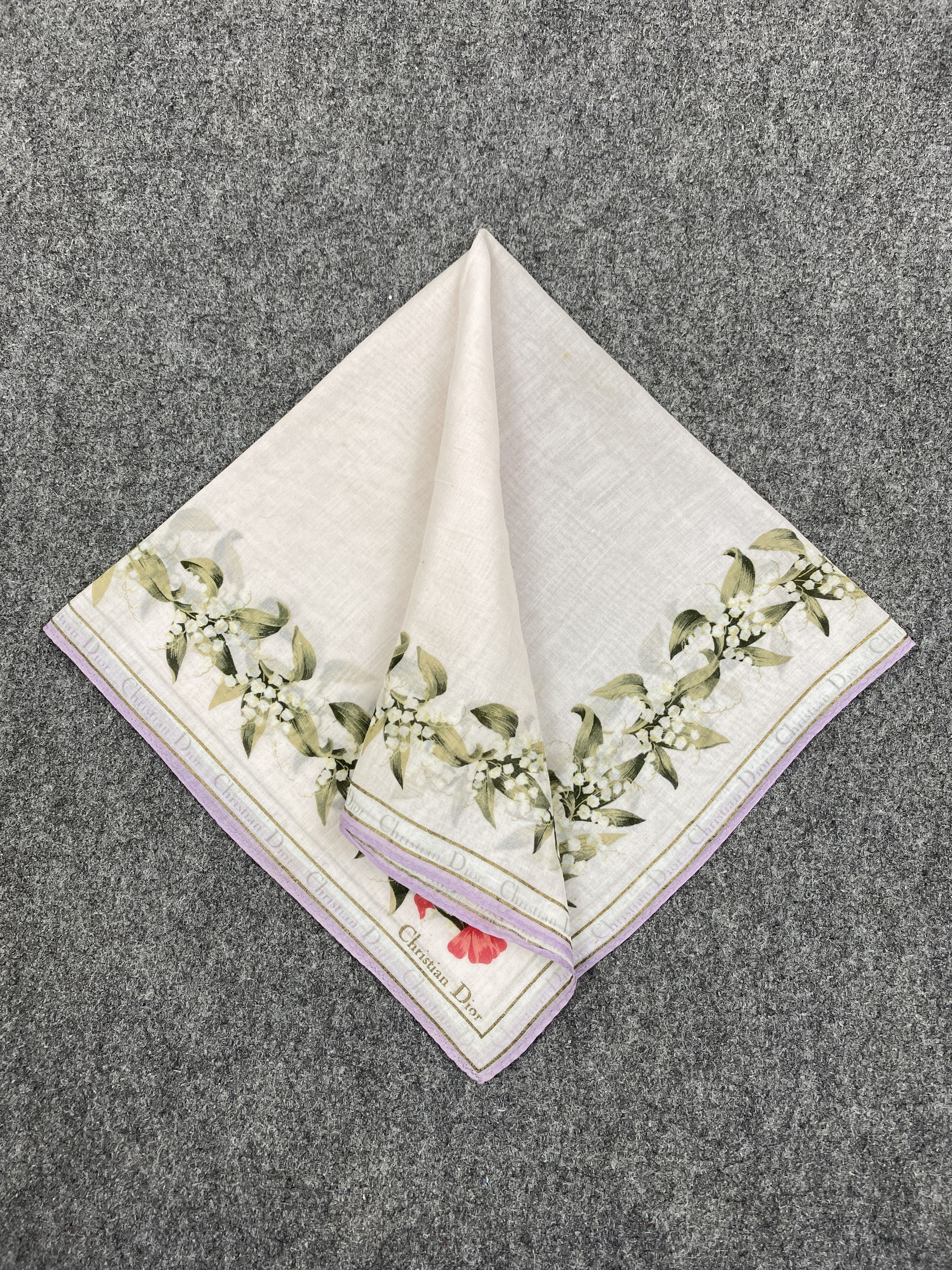 Christian Dior Monsieur Christian Dior Bandana / Handkerchief / Neckerchief HKC0508 Size ONE SIZE - 3 Thumbnail