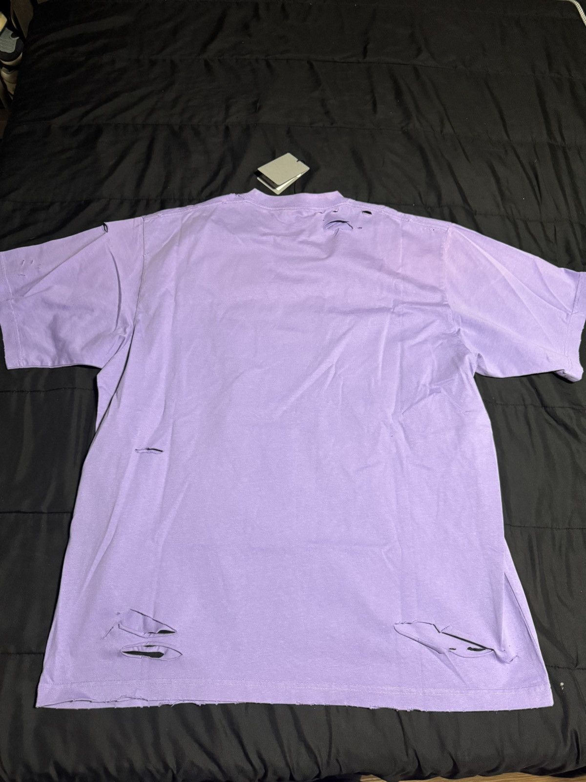 Balenciaga Balenciaga oversized distressed tee Size US XXL / EU 58 / 5 - 5 Thumbnail