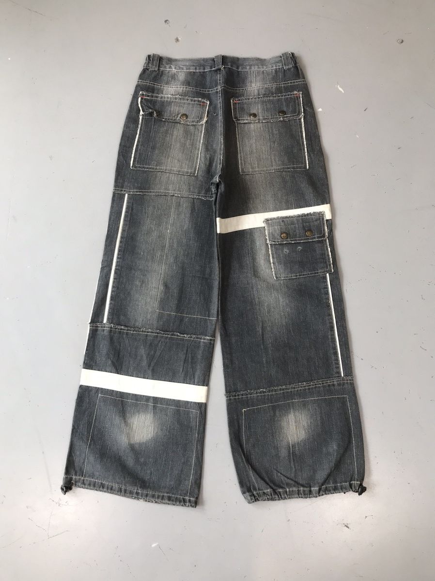 NBA × Vintage Rare Y2k Chicago Denim Size US 31 - 2 Thumbnail