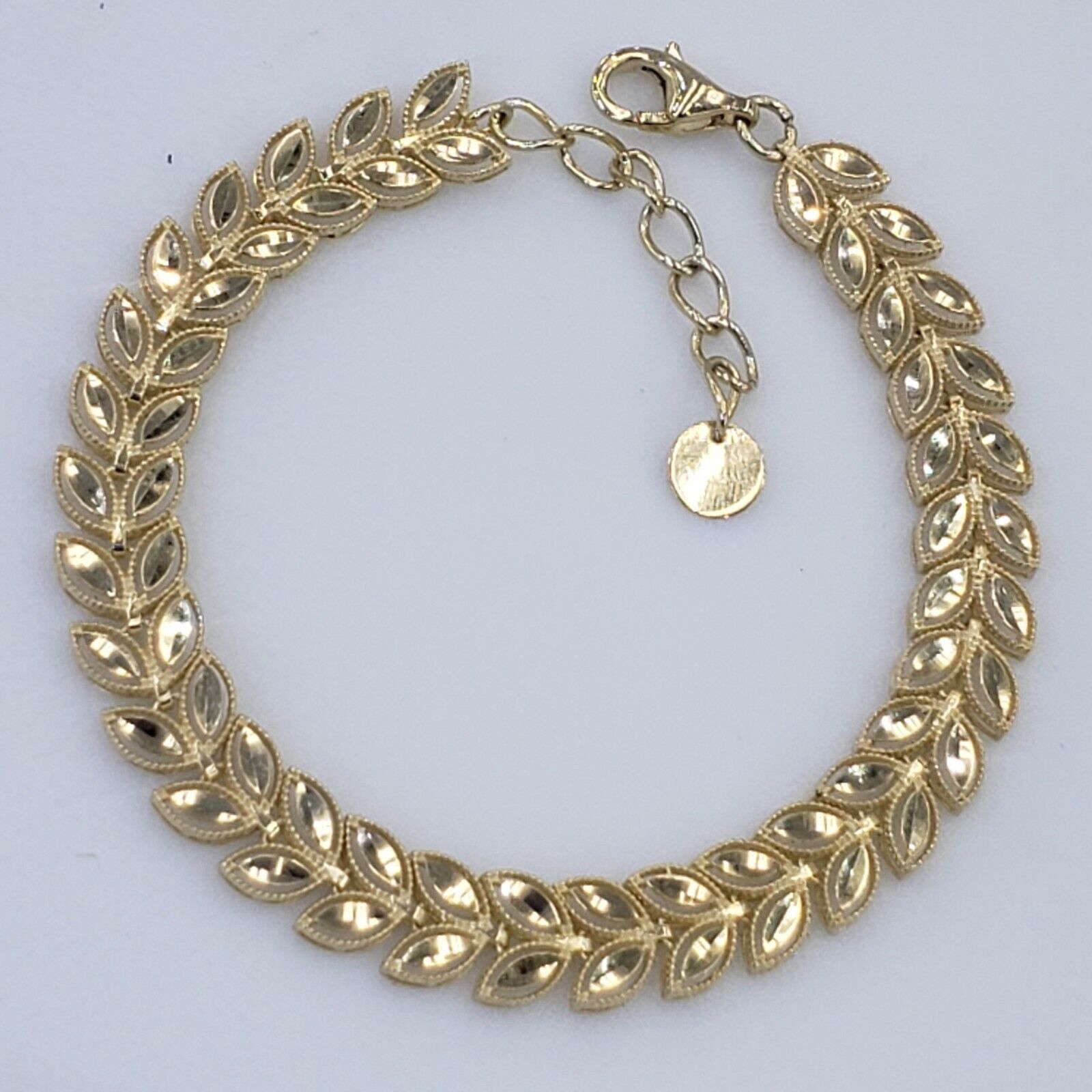 The Unbranded Brand real 14k gold bracelet adjustable Size ONE SIZE - 4 Thumbnail