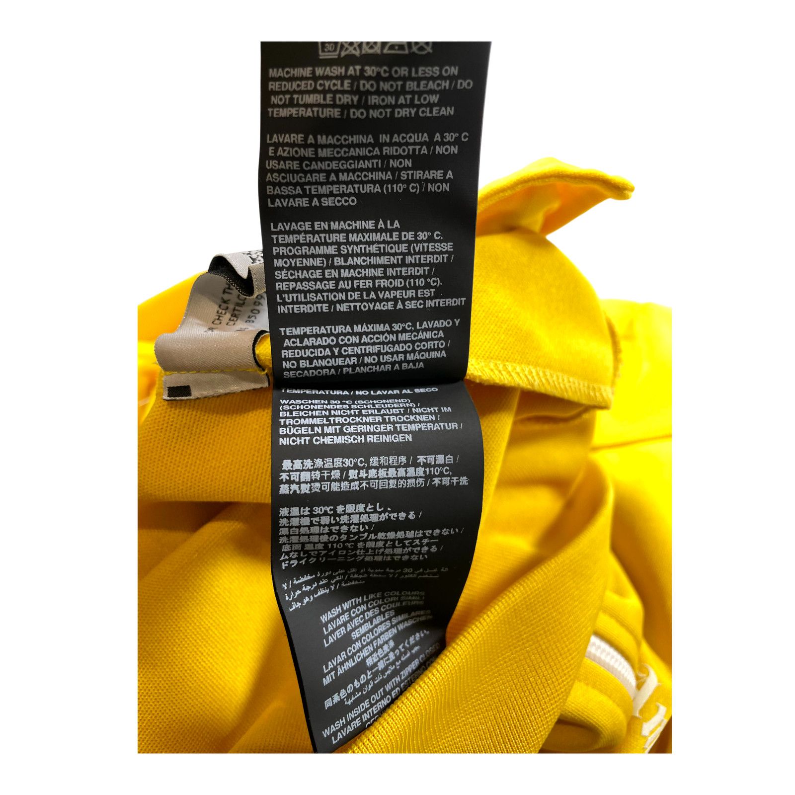 Palm Angels Palm Angels Stripe Yellow & White Track Jacket Size US M / EU 48-50 / 2 - 5 Thumbnail
