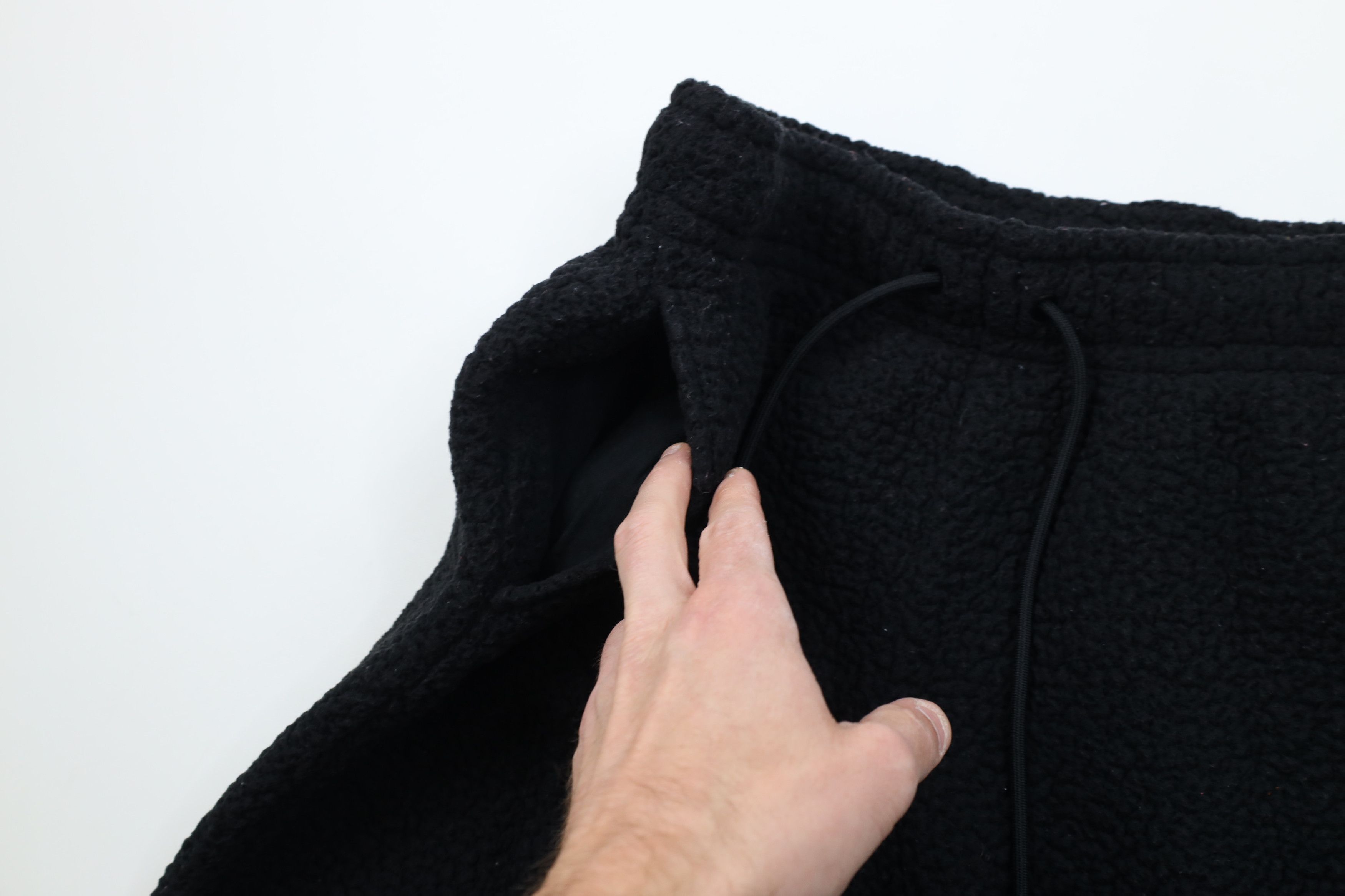 Nike Nike Spell Out Deep Pile Fleece Sweatpants Pants Black Size 27" / US 4 / IT 40 - 7 Thumbnail