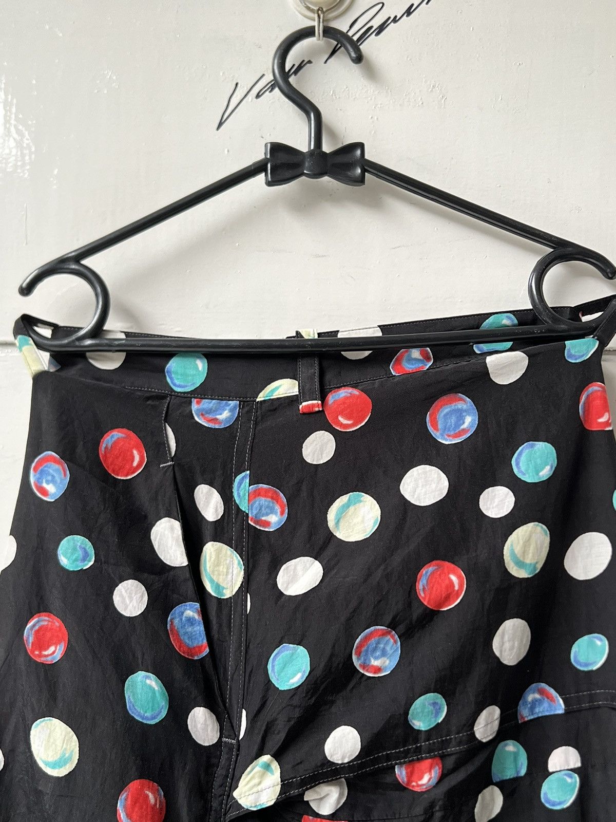 YOHJI YAMAMOTO Polkadot Motive Pants