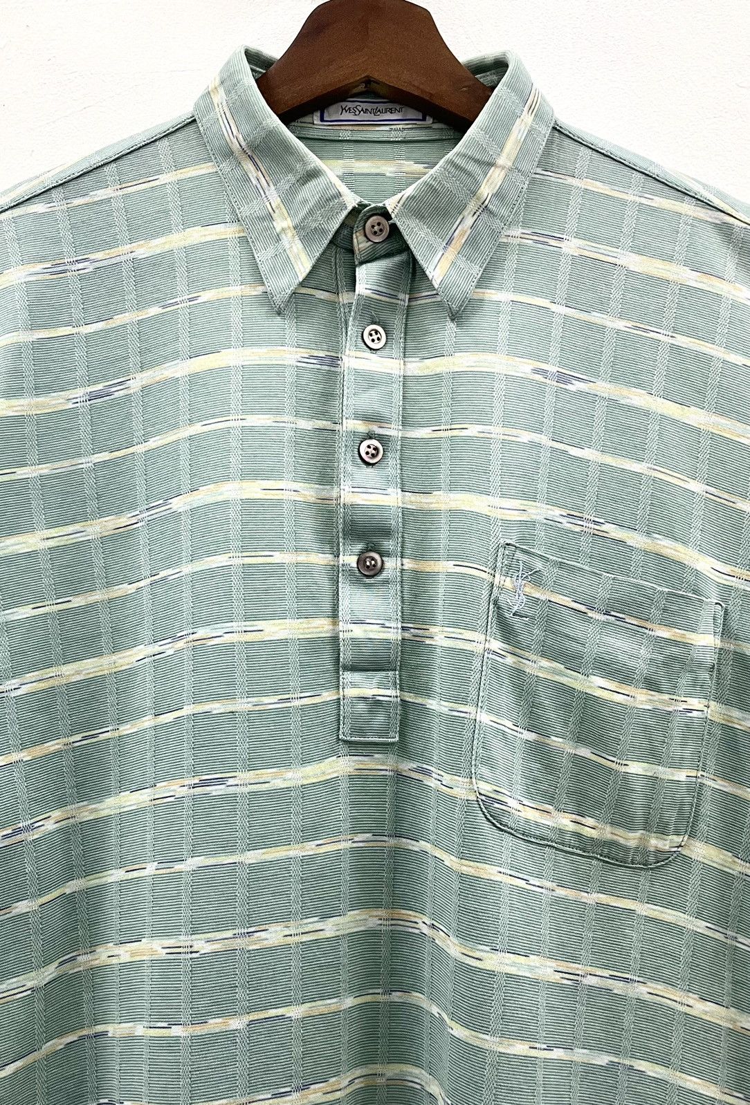 Designer × Yves Saint Laurent Vintage YSL Shirt Size US S / EU 44-46 / 1 - 1 Thumbnail