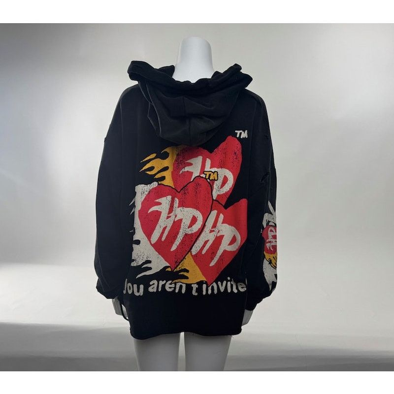 Other Hyde Park "You Aren't Invited" Double Heart Hoodie Size S Size US S / EU 44-46 / 1 - 11 Thumbnail