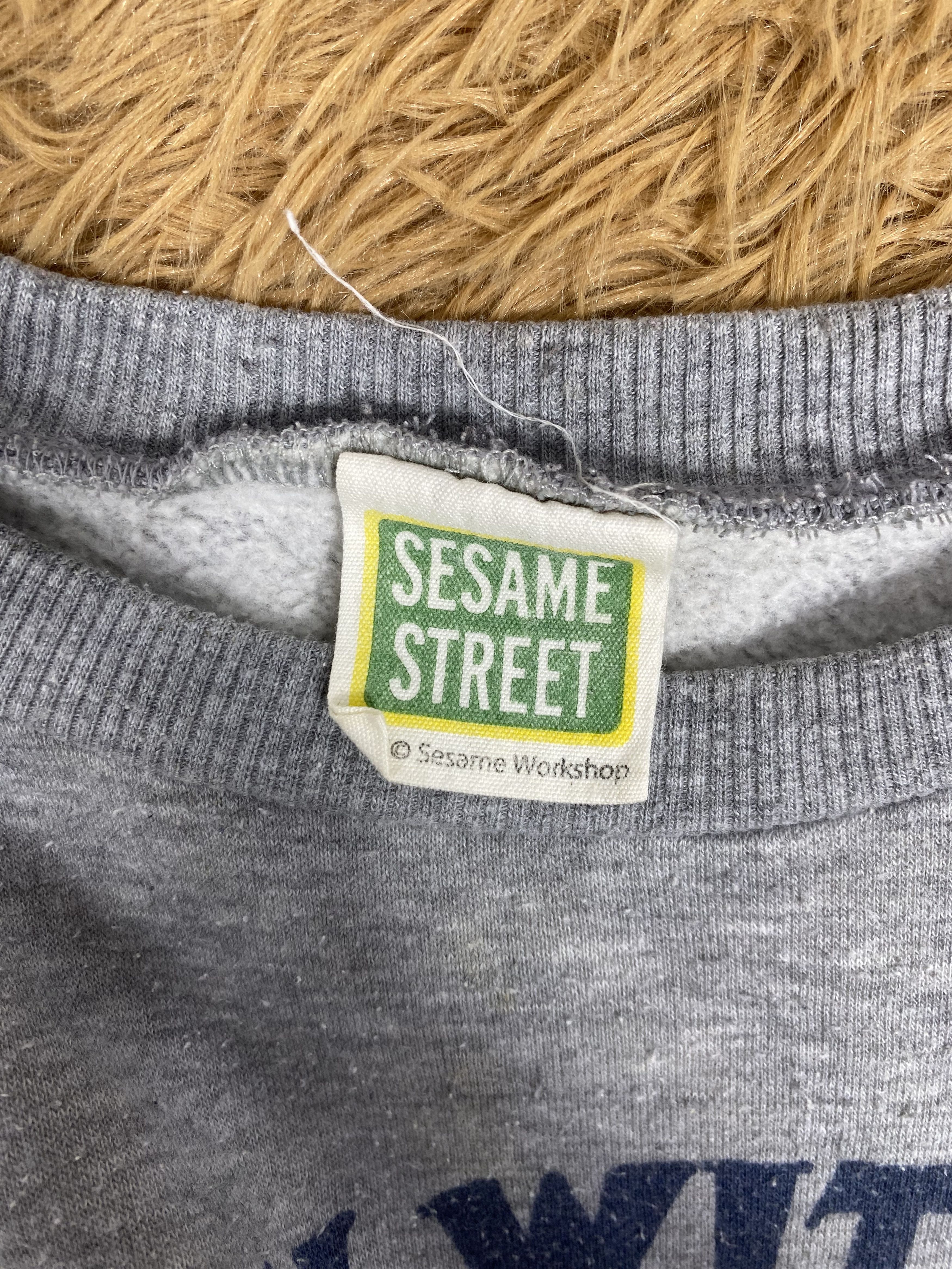 Cartoon Network × Japanese Brand × Vintage Vintage Sesame Street Sweatshirts PS0120 Size US L / EU 52-54 / 3 - 7 Thumbnail