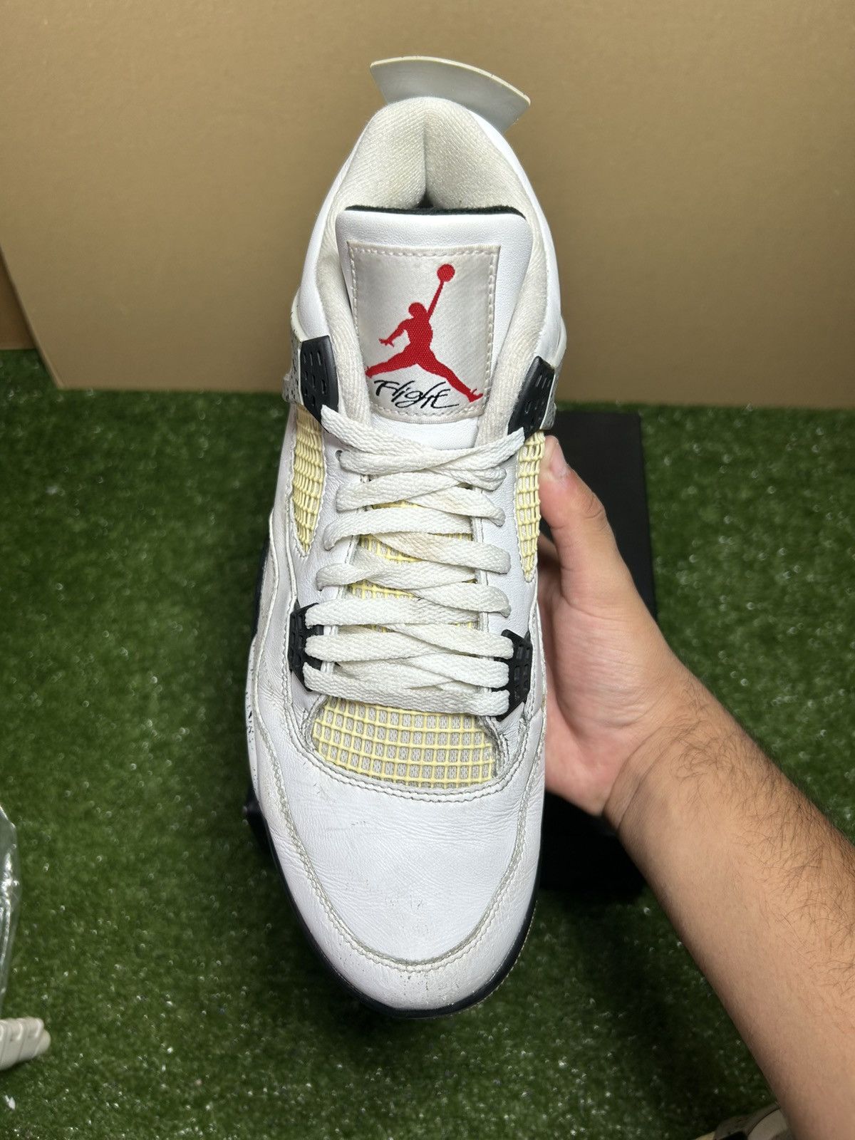 Jordan Brand Jordan 4 white cement 2016 Size US 11.5 / EU 44-45 - 8 Thumbnail