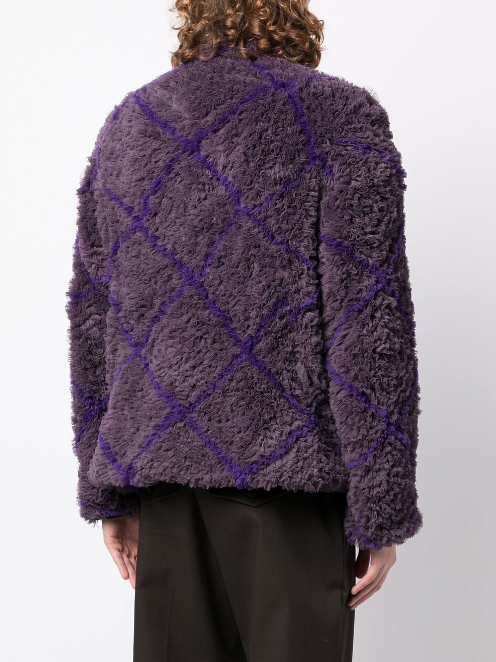 NAMESAKE o1mle0225 Grove Future Fleece Pullover Purple & Blue Size US M / EU 48-50 / 2 - 3 Thumbnail