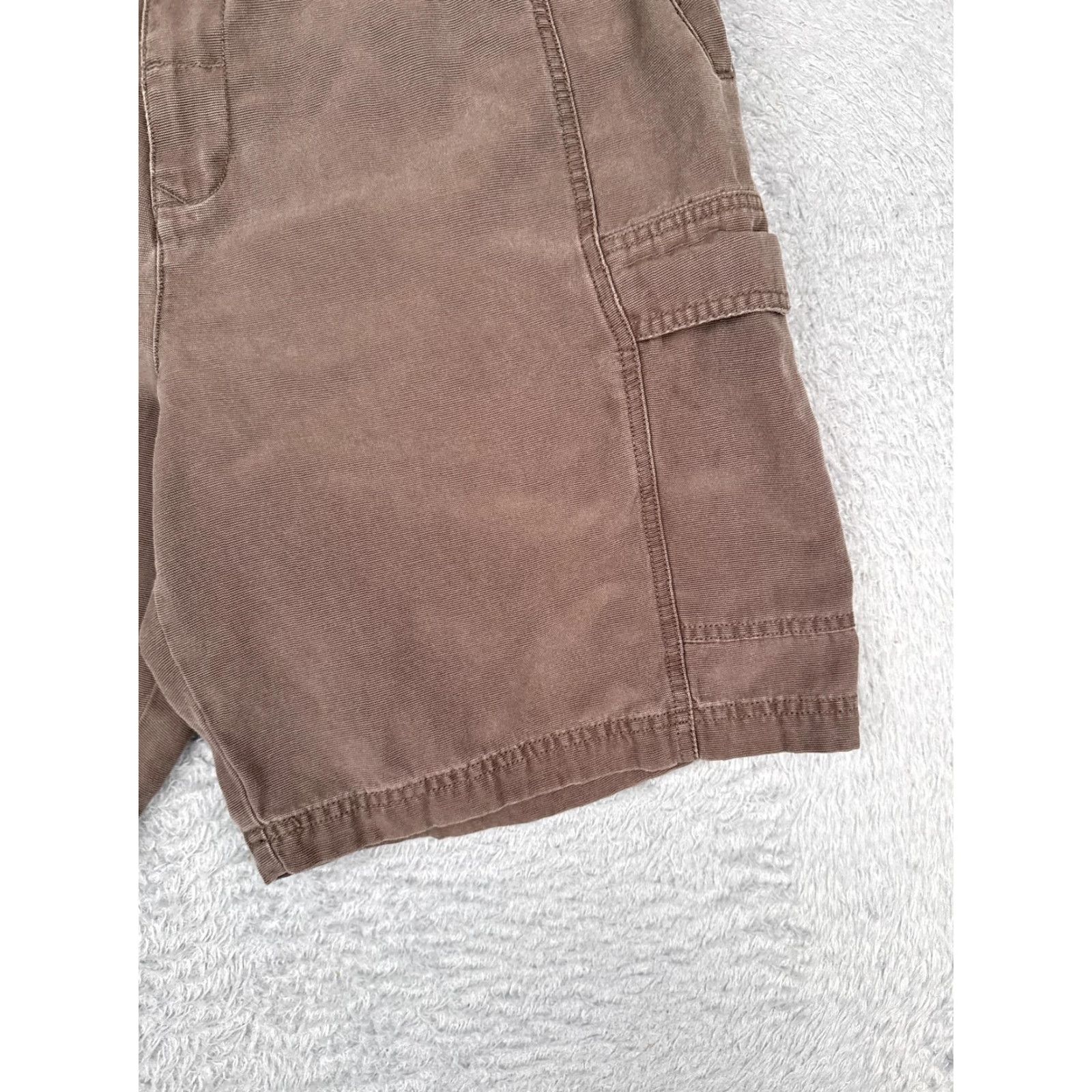 Tommy Bahama Tommy Bahama Shorts Mens 36 Brown Cargo Pockets Chino Tencel Cotton Casual Soft Size US 36 / EU 52 - 2 Thumbnail
