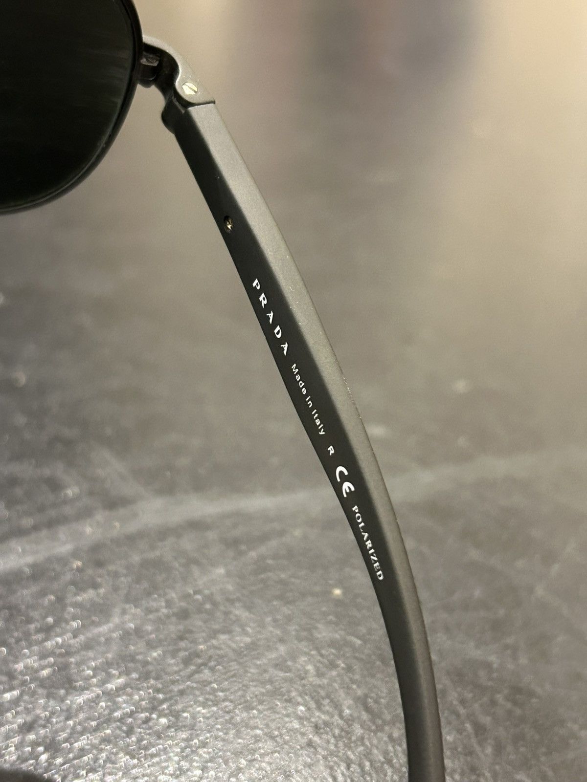 Prada Prada Aviator Sunglasses Size ONE SIZE - 7 Thumbnail