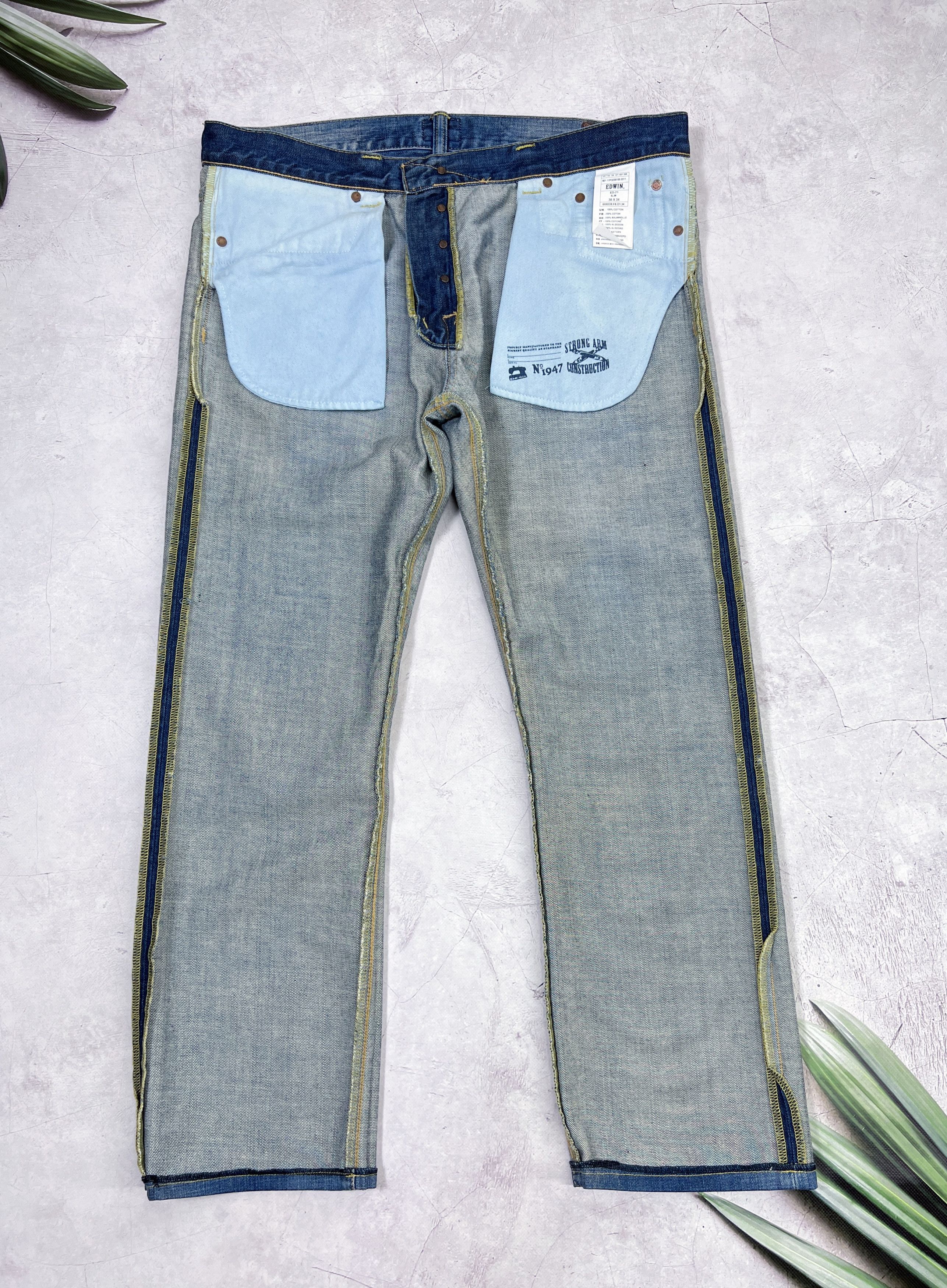 Edwin × Japanese Brand Edwin Denim Pant Jeans ED-71 Slim Size US 36 / EU 52 - 13 Thumbnail