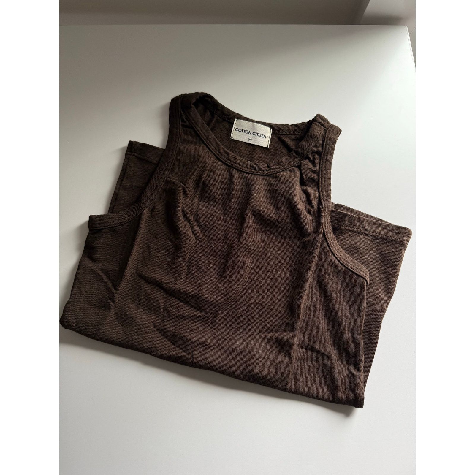 COTTONCITIZEN New Cotton Citizen Tokyo Tank - Brown - XS - $113 Size XS / US 0-2 / IT 36-38 - 7 Thumbnail