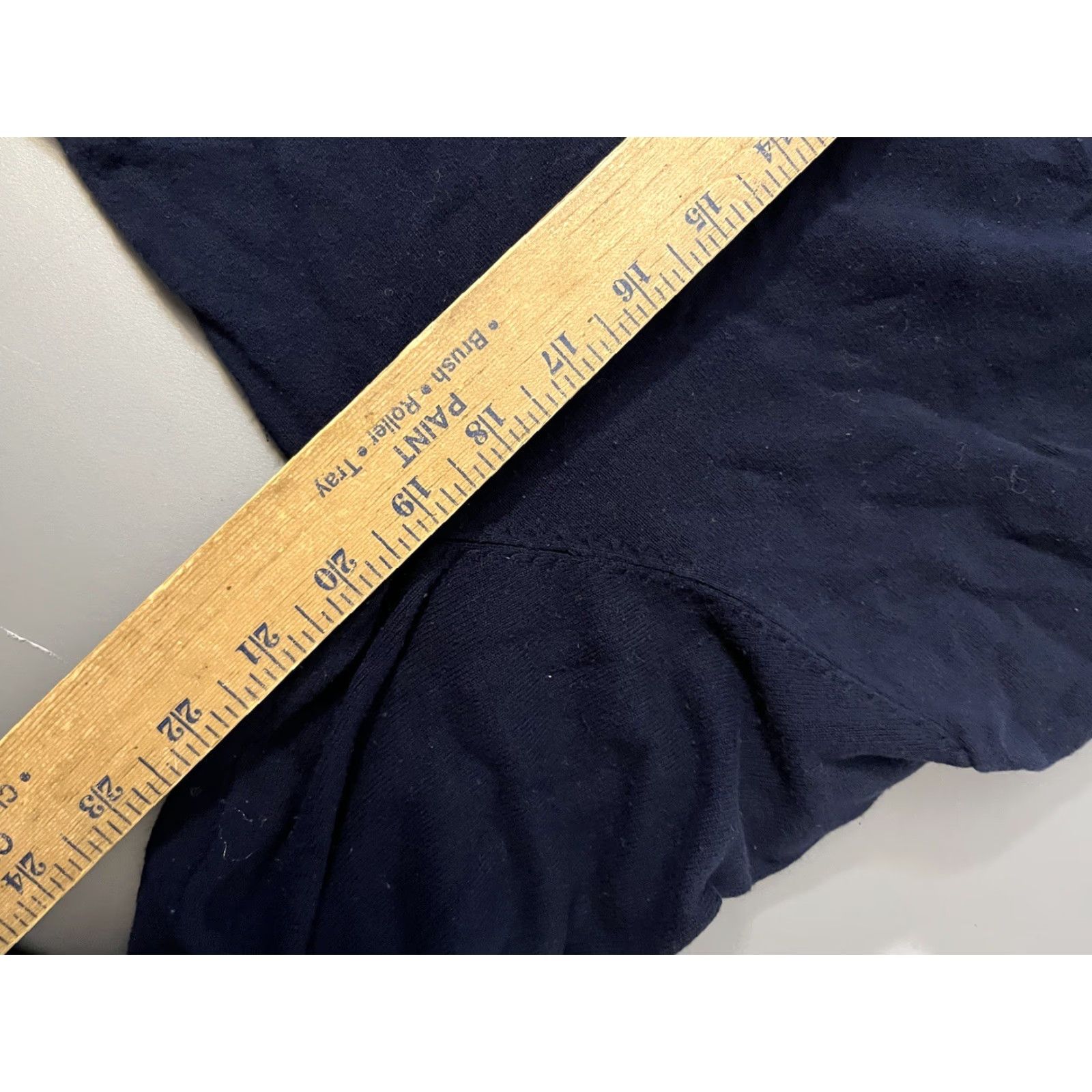 Denime VINTAGE Denim & Flower Men’s Shirt XL Long Sleeve Navy Blue Textured Pullover Crew Neck Cotton Fleece Flower Pattern Mens XL Navy Blue Shirt Size US XL / EU 56 / 4 - 5 Thumbnail