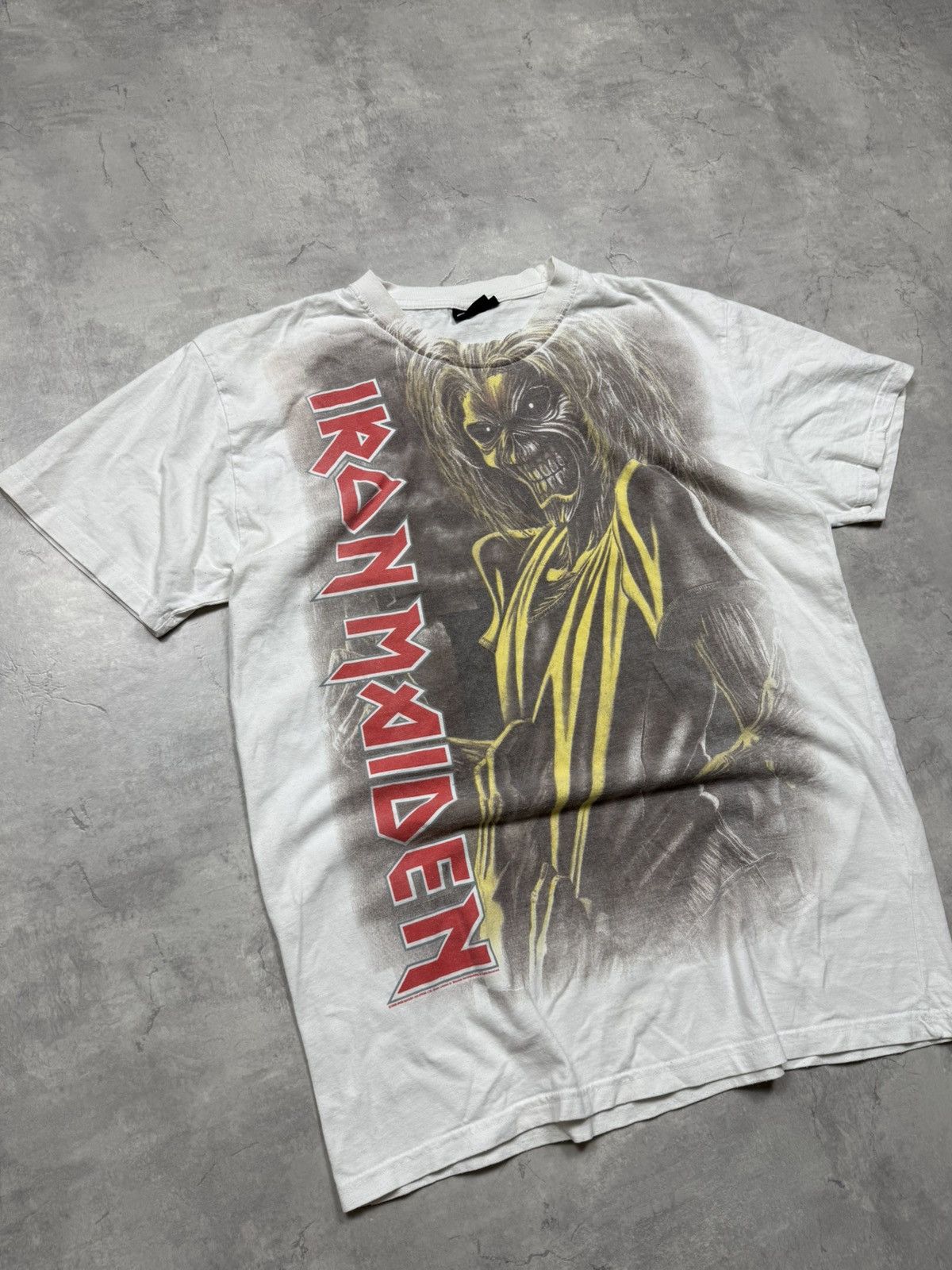 Vintage Iron Maiden Vintage T Shirt Size US XL / EU 56 / 4 - 2 Thumbnail