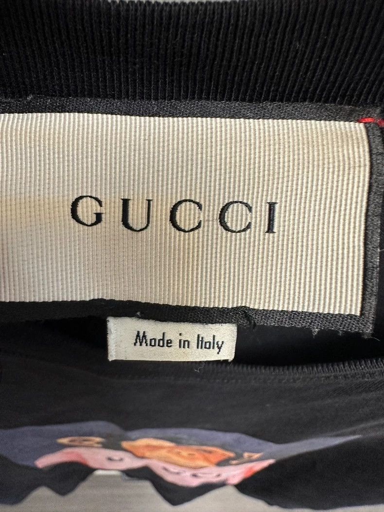 Gucci GucciMen's pure cotton short-sleeved T-shirt 2503-Nextarrow Size US S / EU 44-46 / 1 - 2 Thumbnail