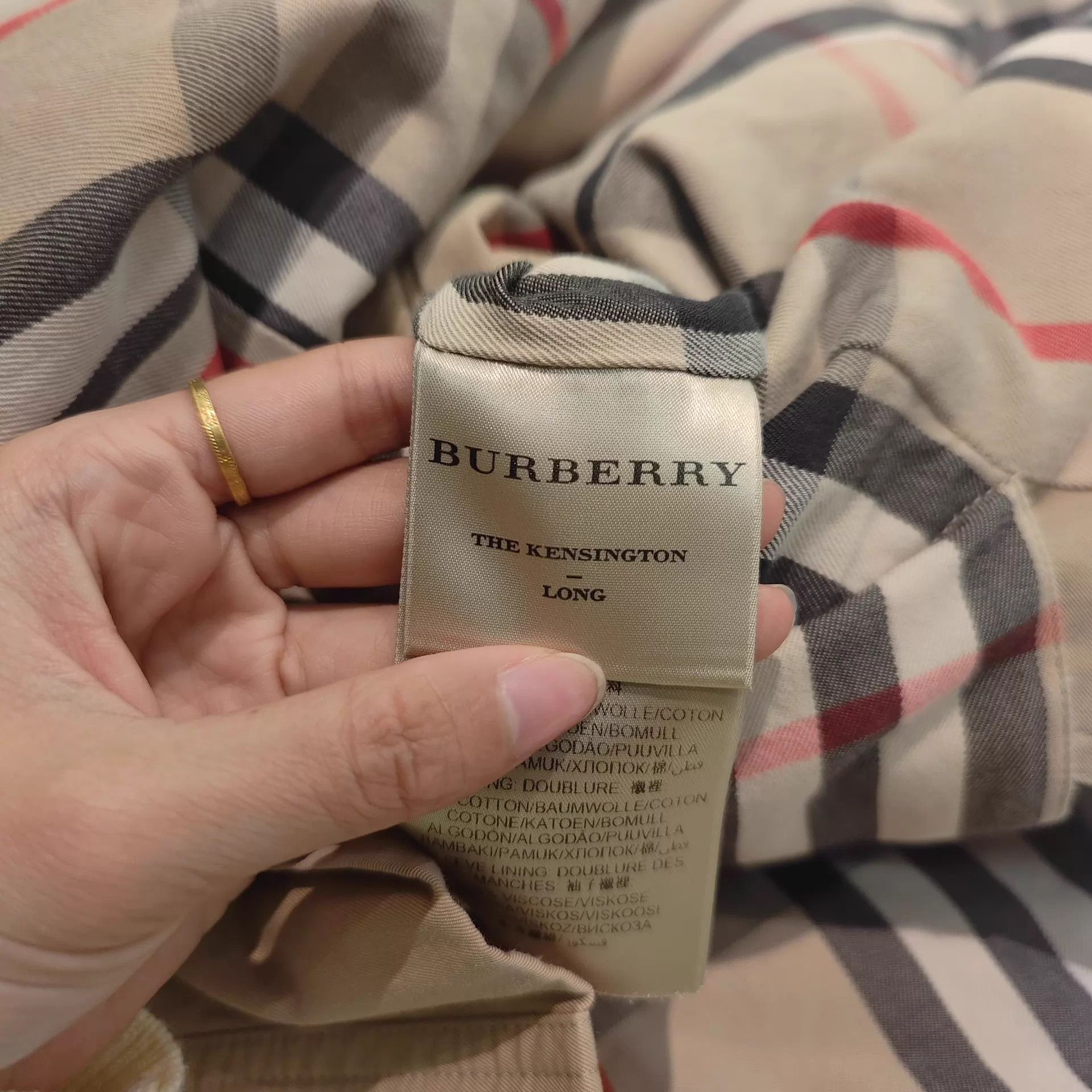 Burberry Burberry Kensington UK4 Good Condition Size XS / US 0-2 / IT 36-38 - 3 Thumbnail