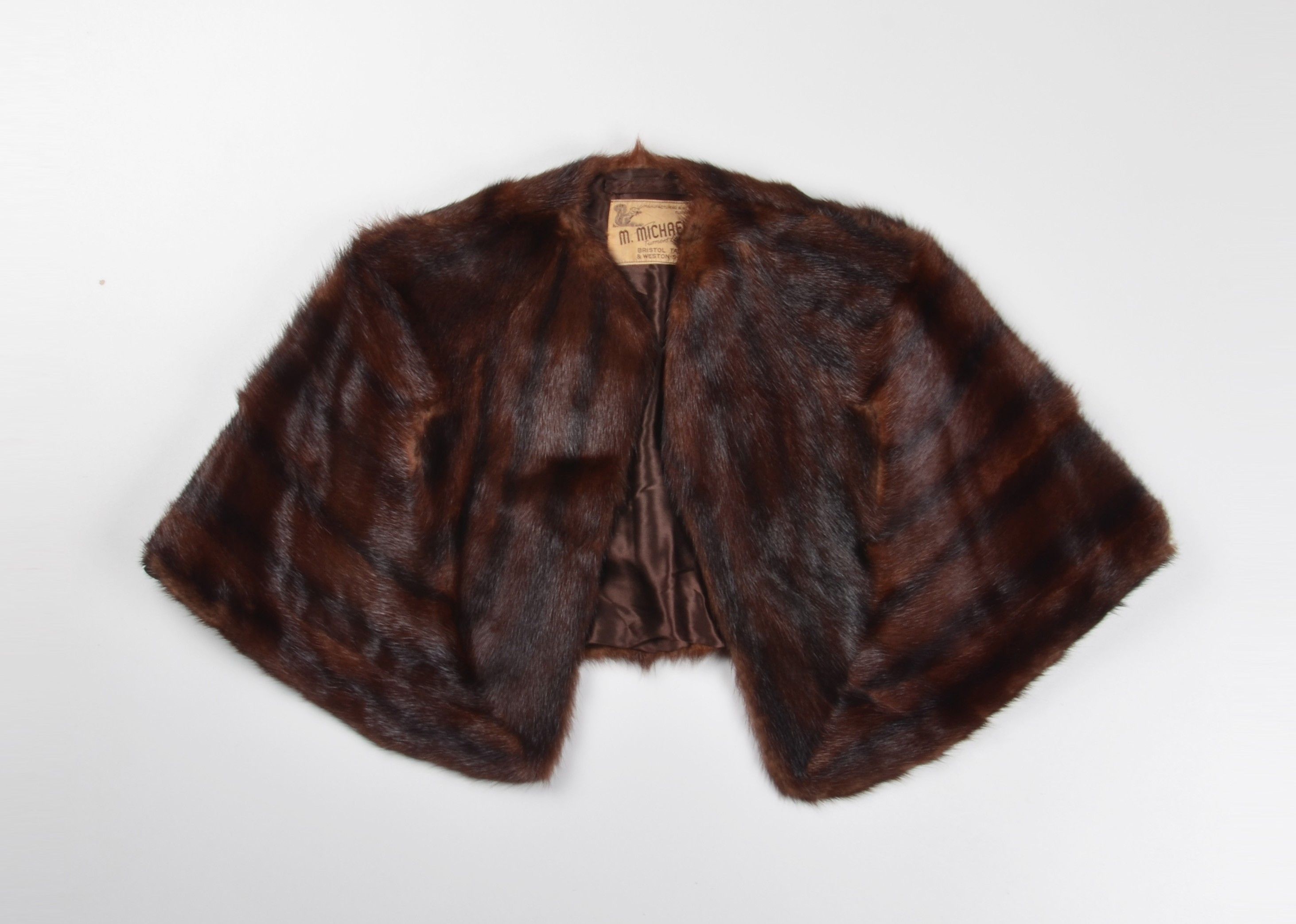 Vintage Vintage M. Michaels Furriers Real Mink Capelet Bolero Size ONE SIZE - 4 Thumbnail