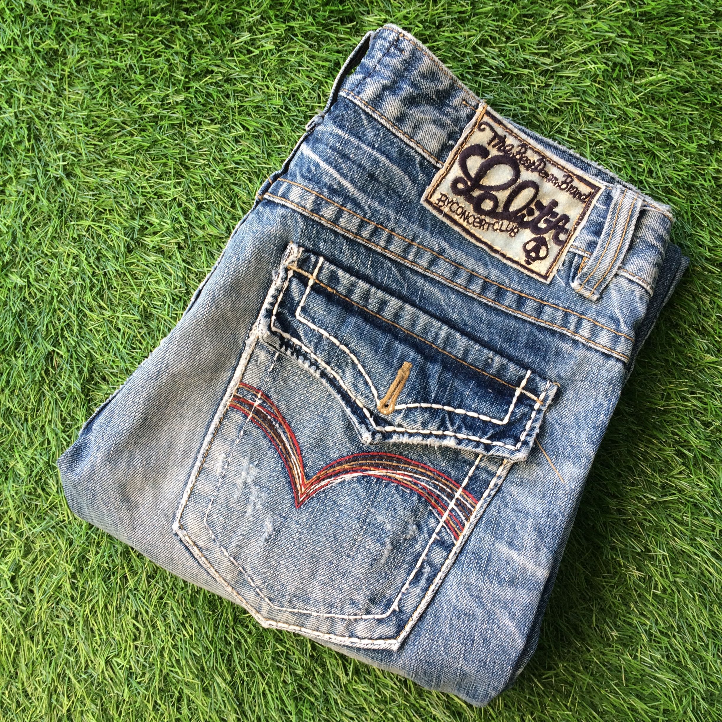 Japanese Brand Distressed Japanese Denim Jeans Pants D-804 Size US 31 - 8 Thumbnail