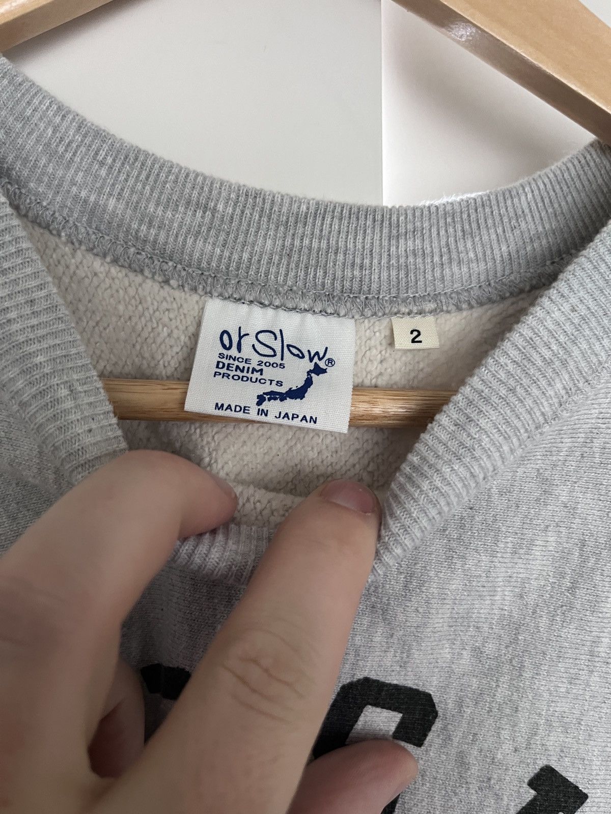 Orslow Orslow heavyweight sweatshirt Size US S / EU 44-46 / 1 - 3 Thumbnail