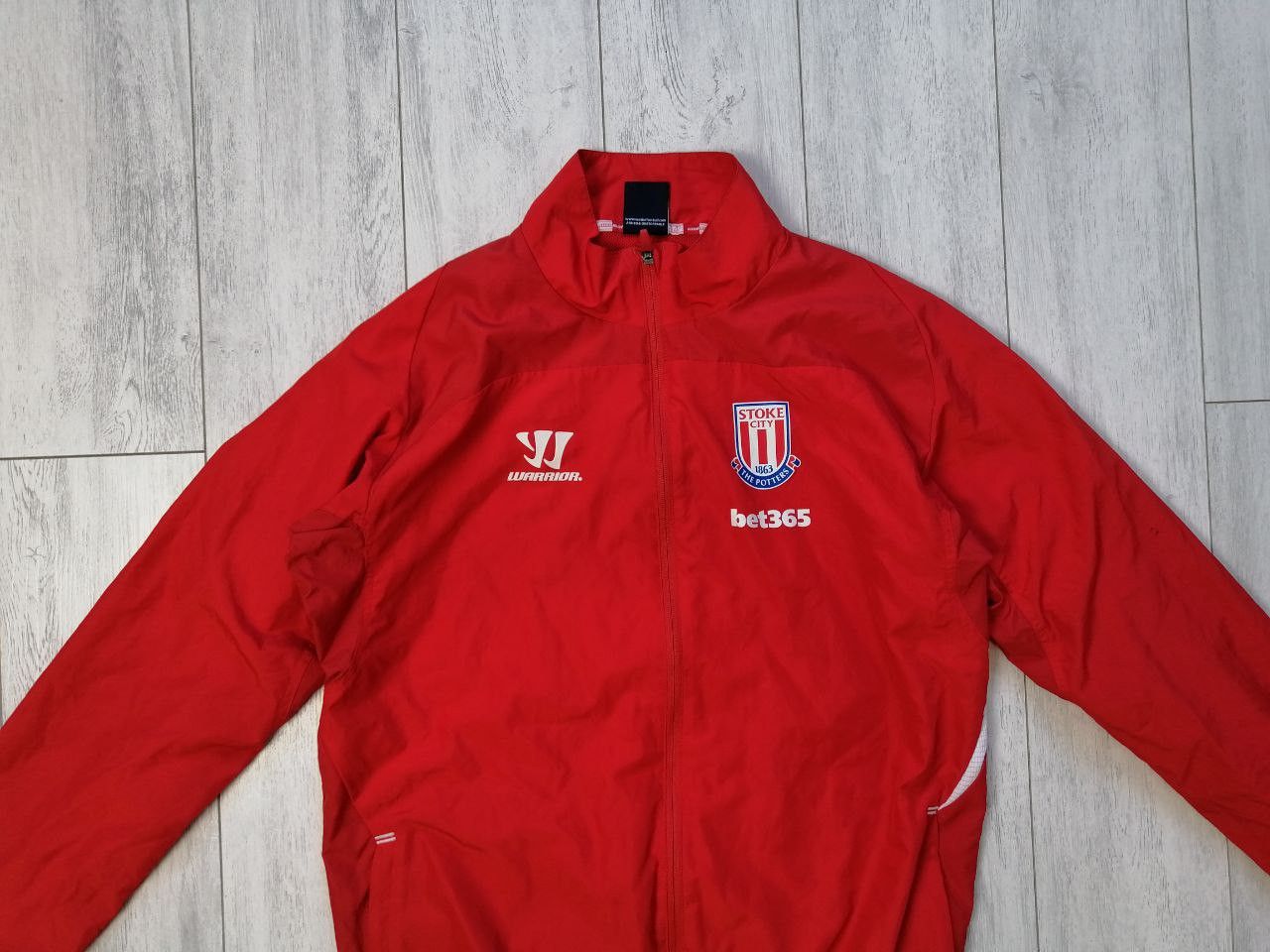 Warrior Stoke City Training Jacket With Zipped Red Size US M / EU 48-50 / 2 - 3 Thumbnail