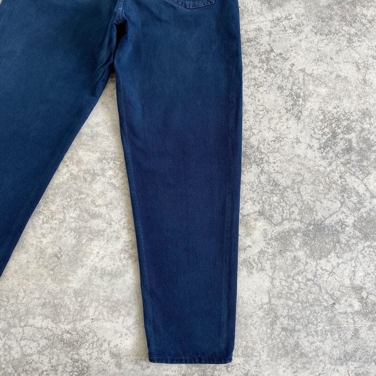 Levi's VTG 1992 Levi’s Silvertab Faded Midnight Blue Baggy Denim Size US 35 - 20 Thumbnail