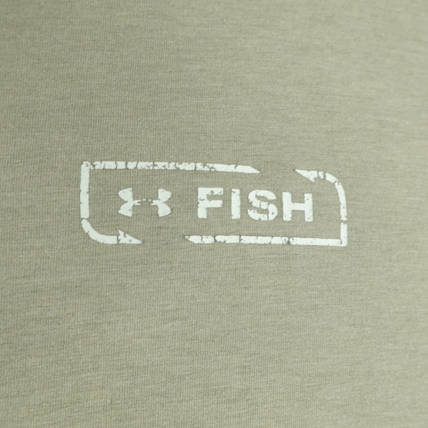 Under Armour VINTAGE Under Armour Performance T-Shirt Mens 2XL Green Fish Outdoor Sports Activewear Size US XXL / EU 58 / 5 - 3 Thumbnail