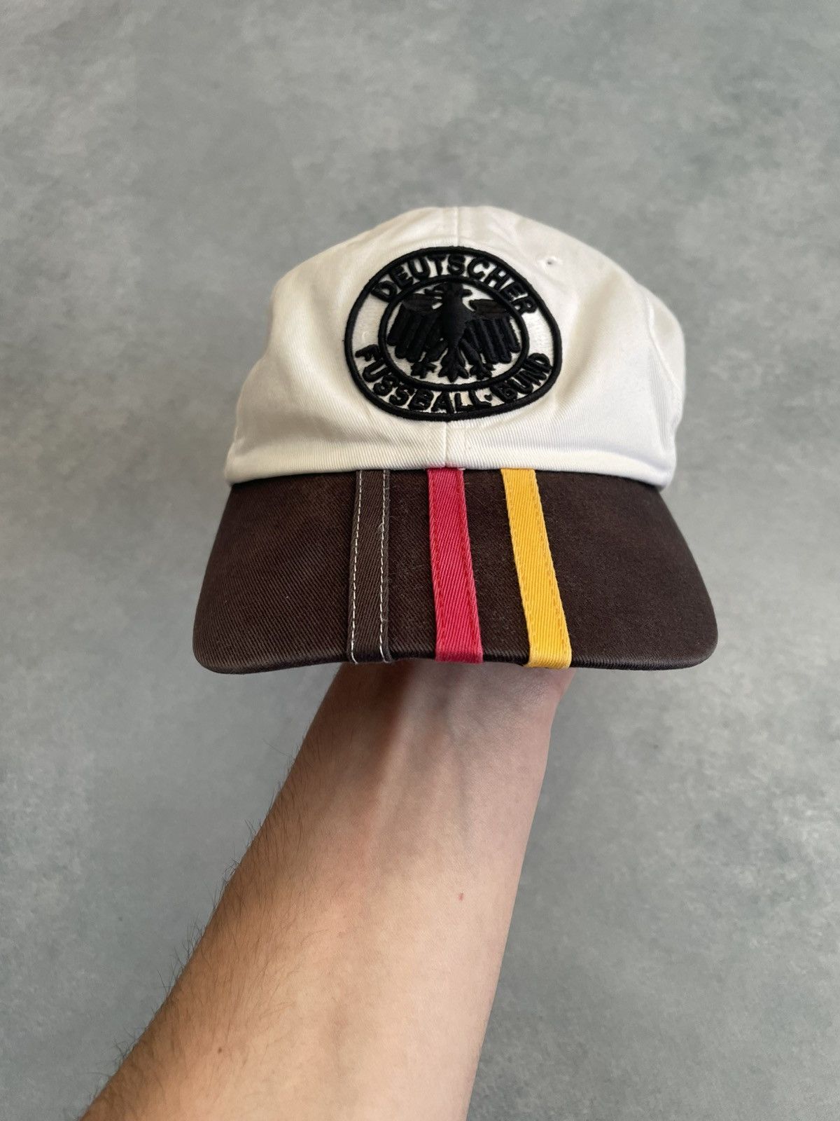 Adidas Vintage Germany 1998 Adidas Soccer Football Cap 90s Size ONE SIZE - 2 Thumbnail
