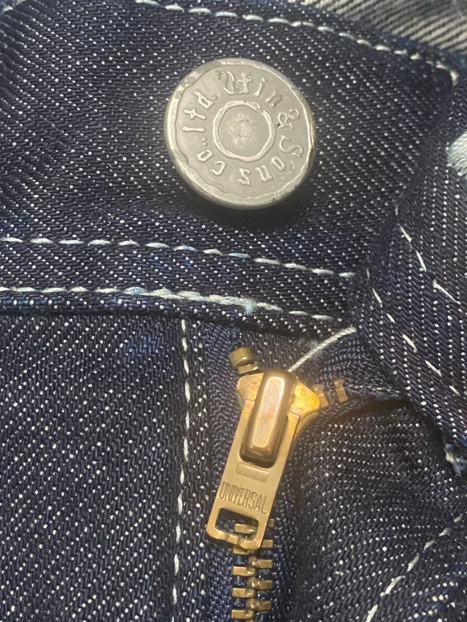 If Six Was Nine 💥FLARE💥DELAY by UFIN & SON DISTRESSED DENIM Size US 30 / EU 46 - 17 Thumbnail