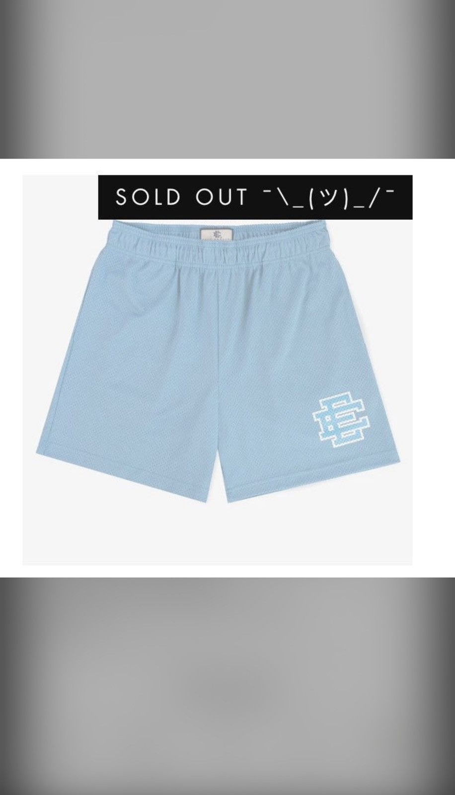Eric Emanuel Eric Emanuel Light Blue Carolina Shorts Size Medium New Size US 32 / EU 48 - 3 Thumbnail